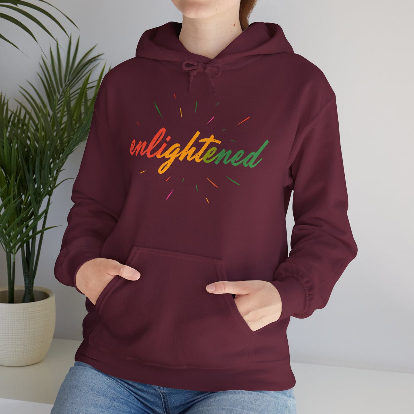 🌈ENLIGHTENED Hoodie — Street Soul Meets Higher Vibes✨🔥