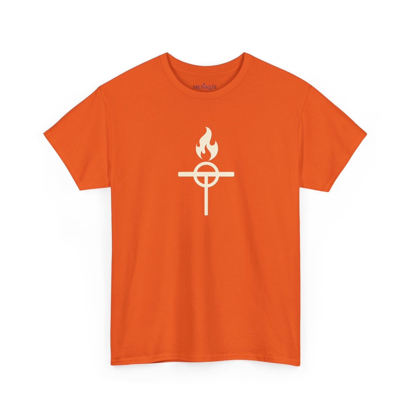 ⚔️ The Warrior Monk Sigil — Menaste Monastic T-Shirt