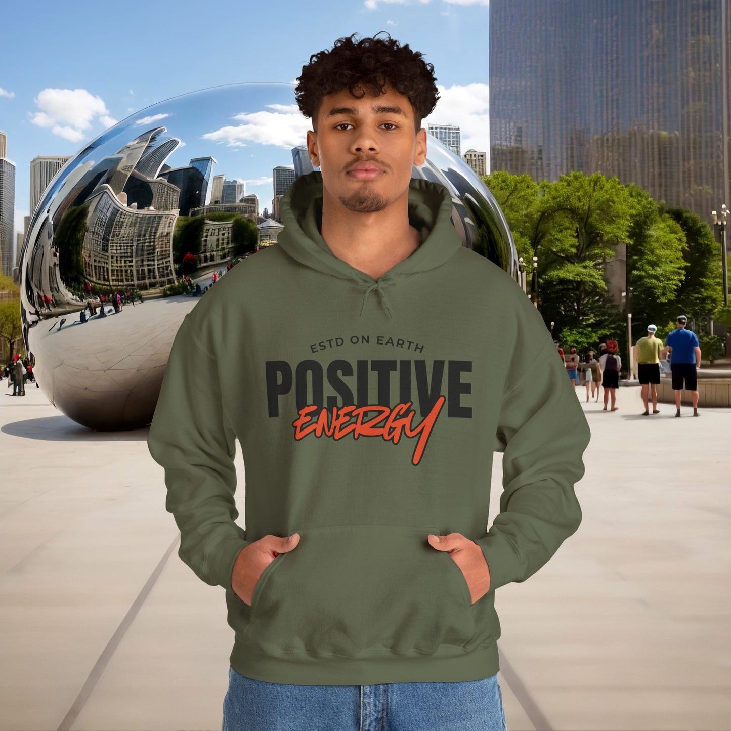 ⚡ Menaste “Positive Energy” Hoodie