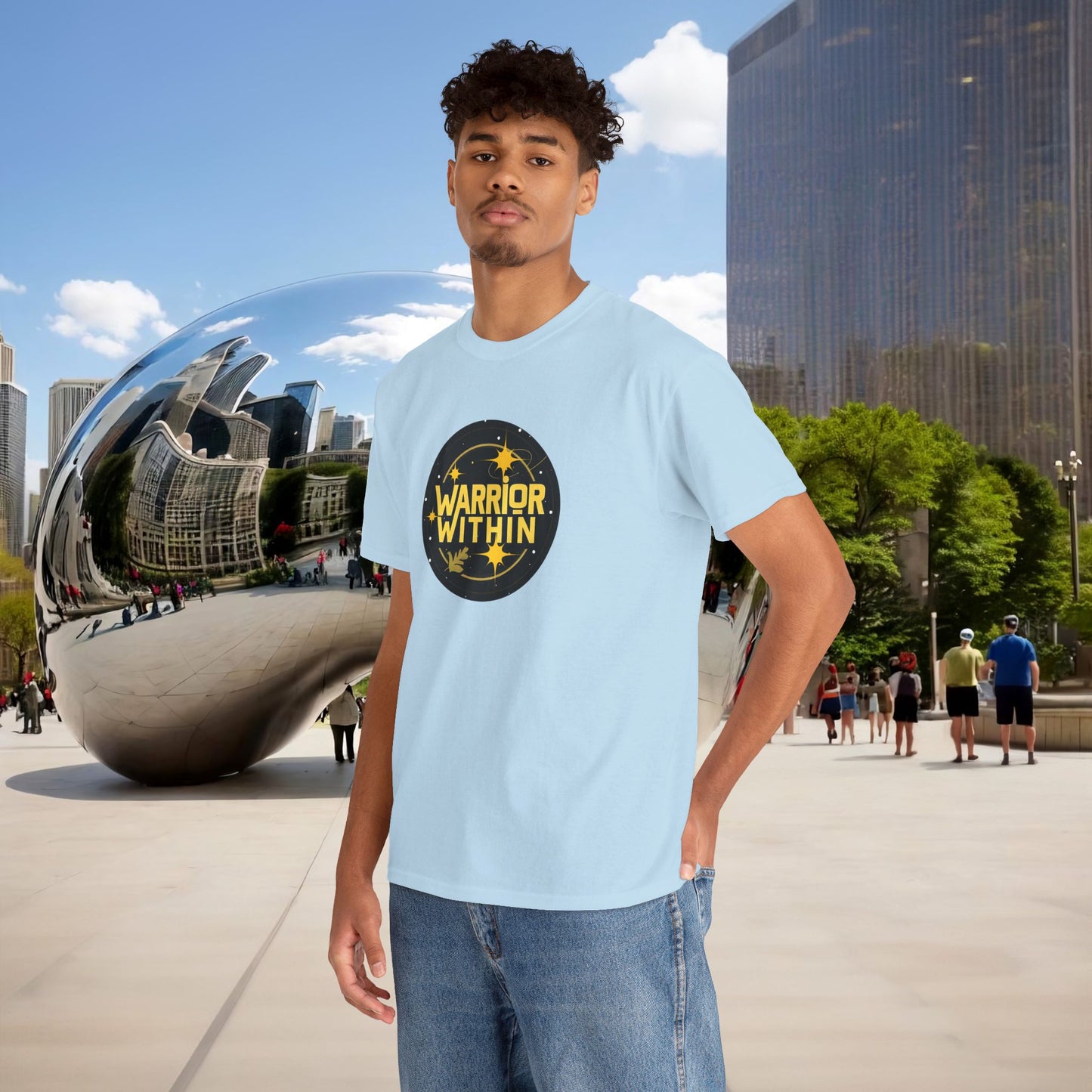 ⭐🔥 Menaste “Warrior Within” Tee — The Inner Strength Edition