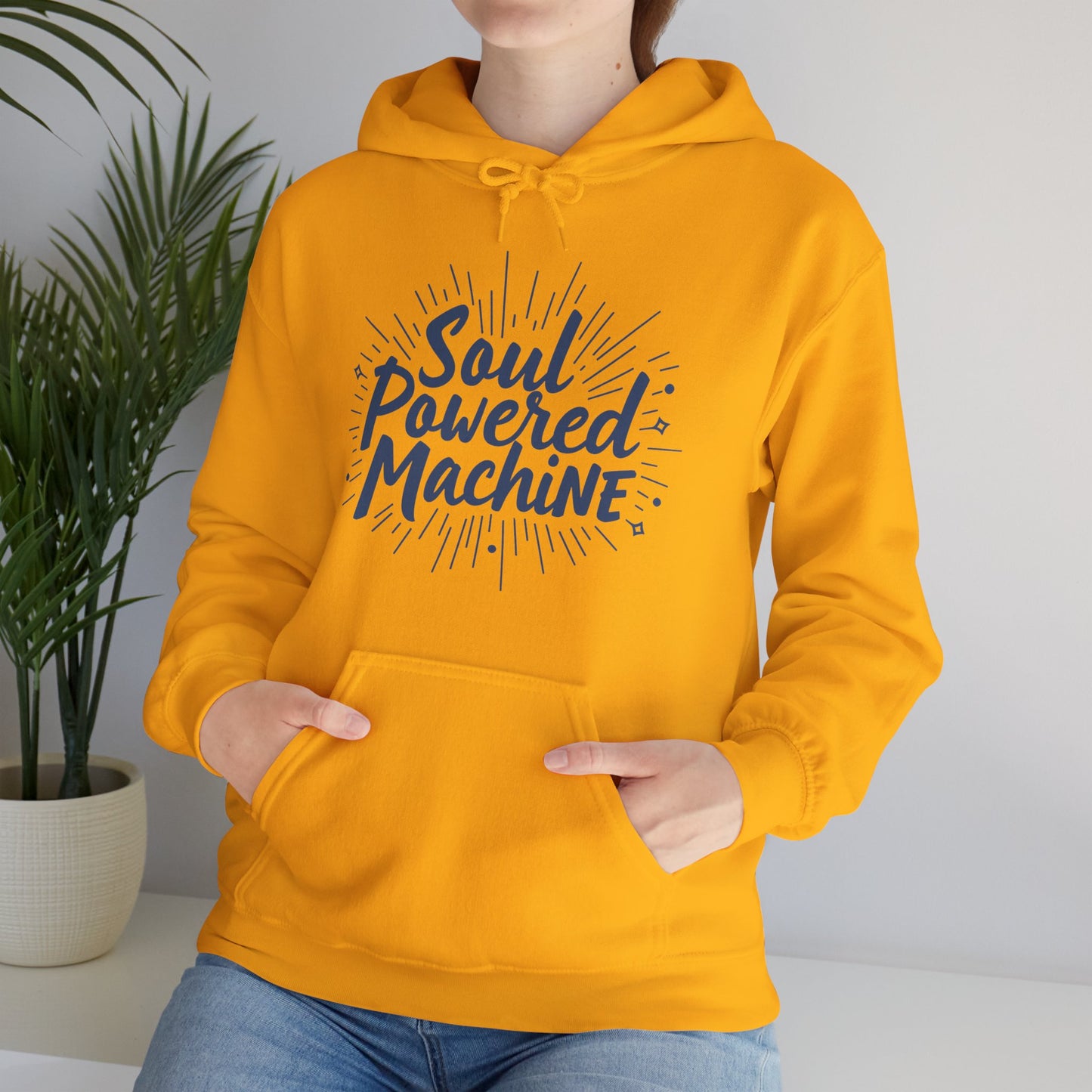 ⚡SOUL POWERED MACHINE Hoodie — Spirit in Motion, Power in Presence🔥💪