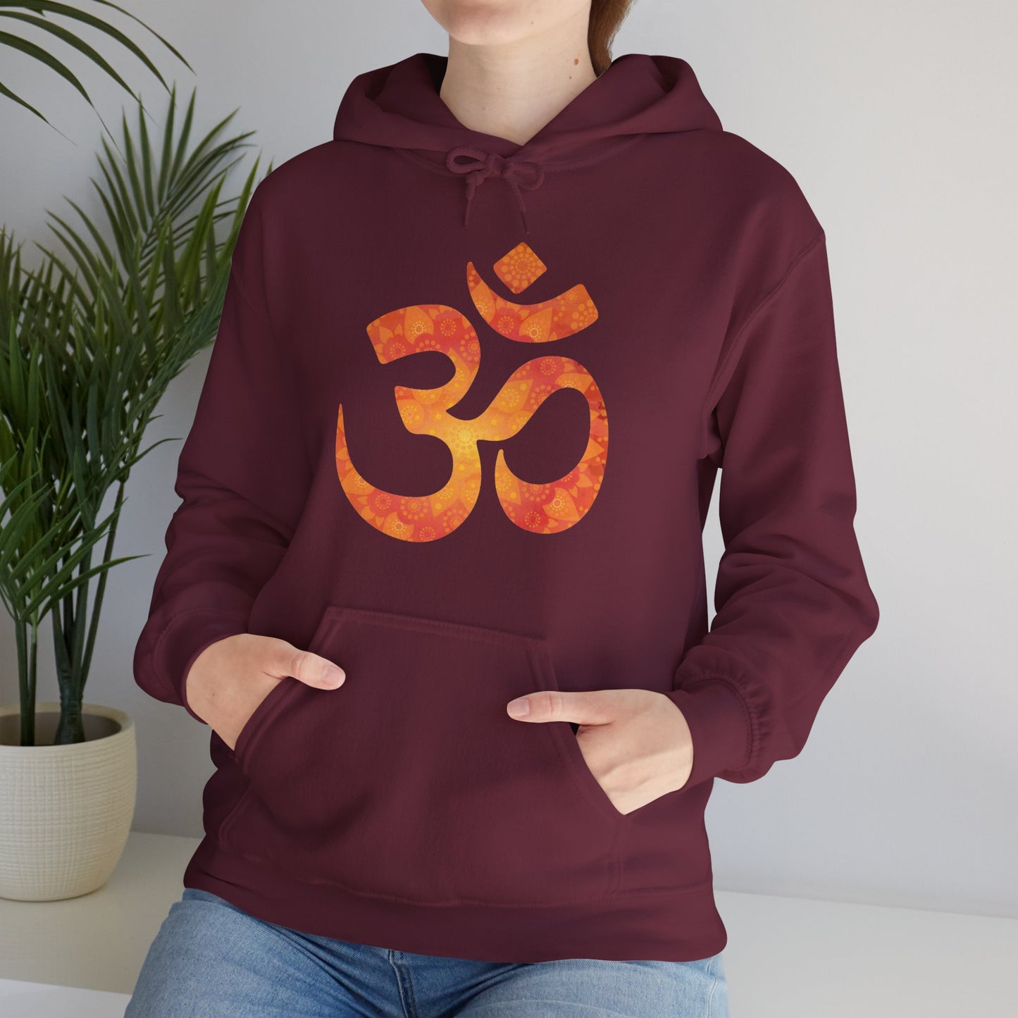 🕉️Sacred Om Mandala Hoodie – A Wearable Mantra of Peace & Power🔥