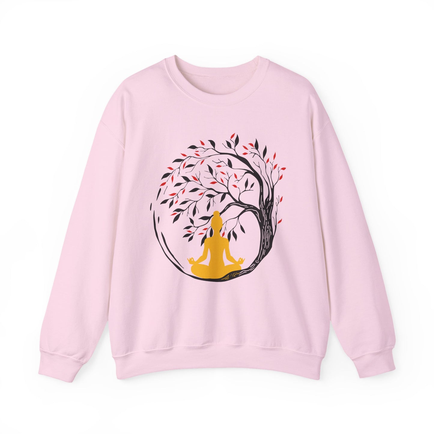 🌿Rooted in Stillness - The Tree, The Self, The Moment  - Crewneck Sweatshirt