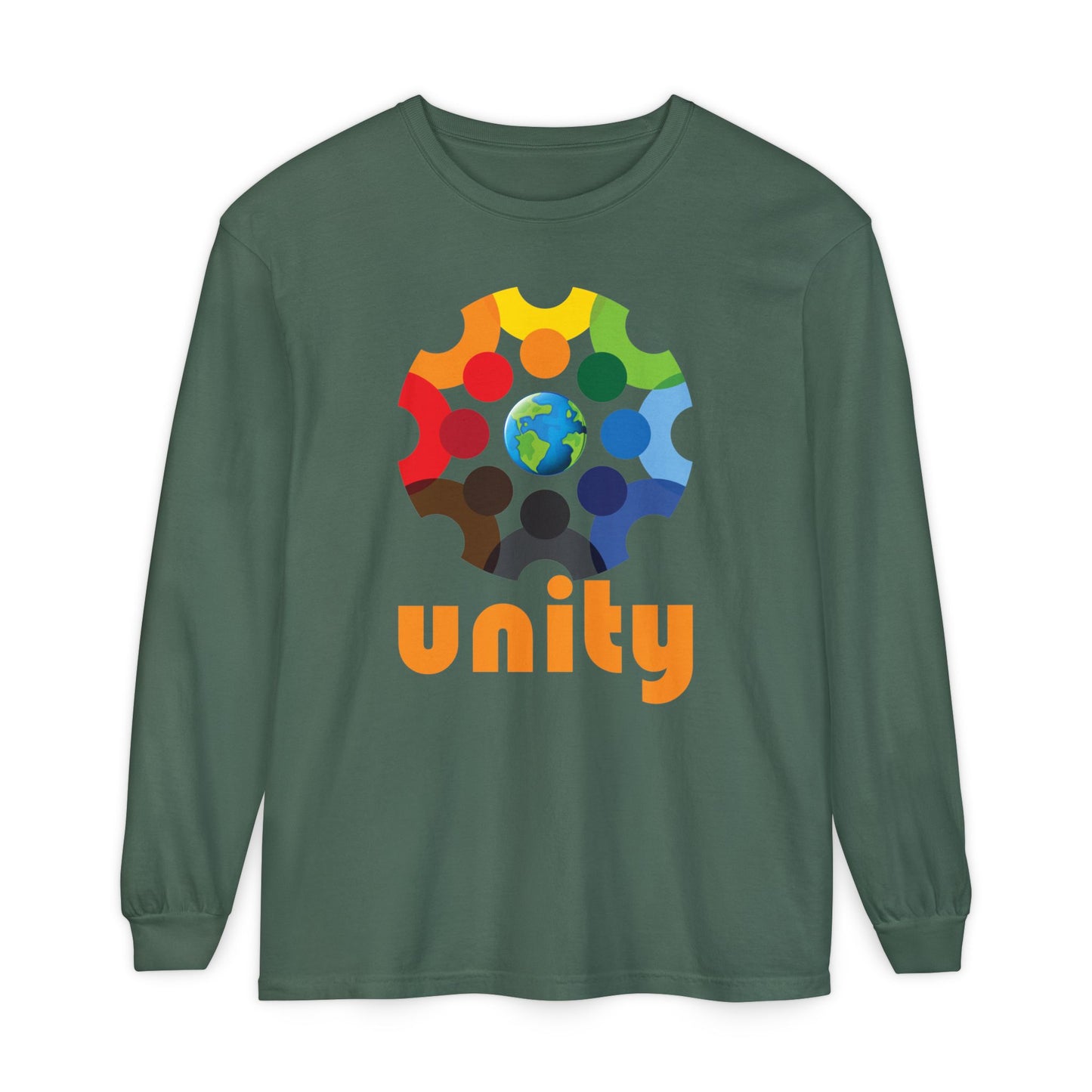 🌍UNITY - Global Heartbeat Long Sleeve Tee