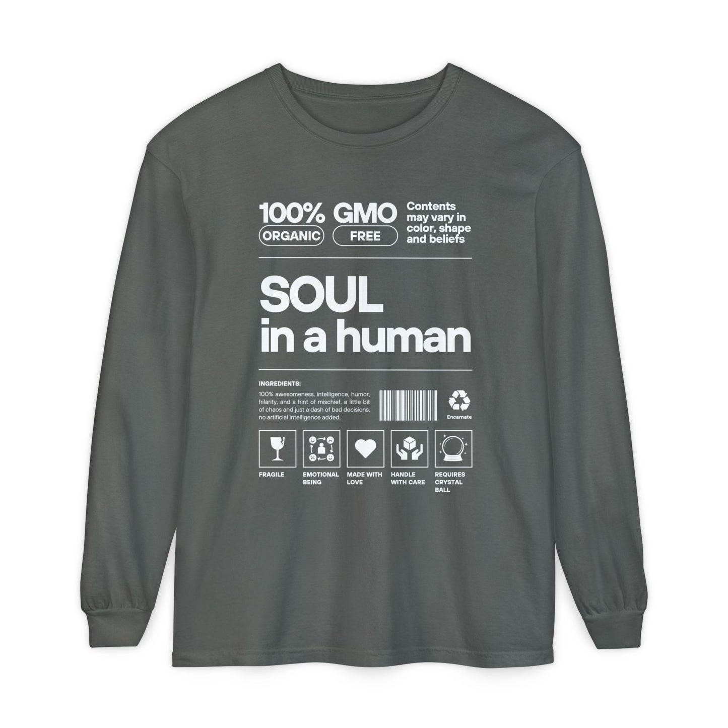 🌟Soul in a Human FUN Fact - Long Sleeve Tee