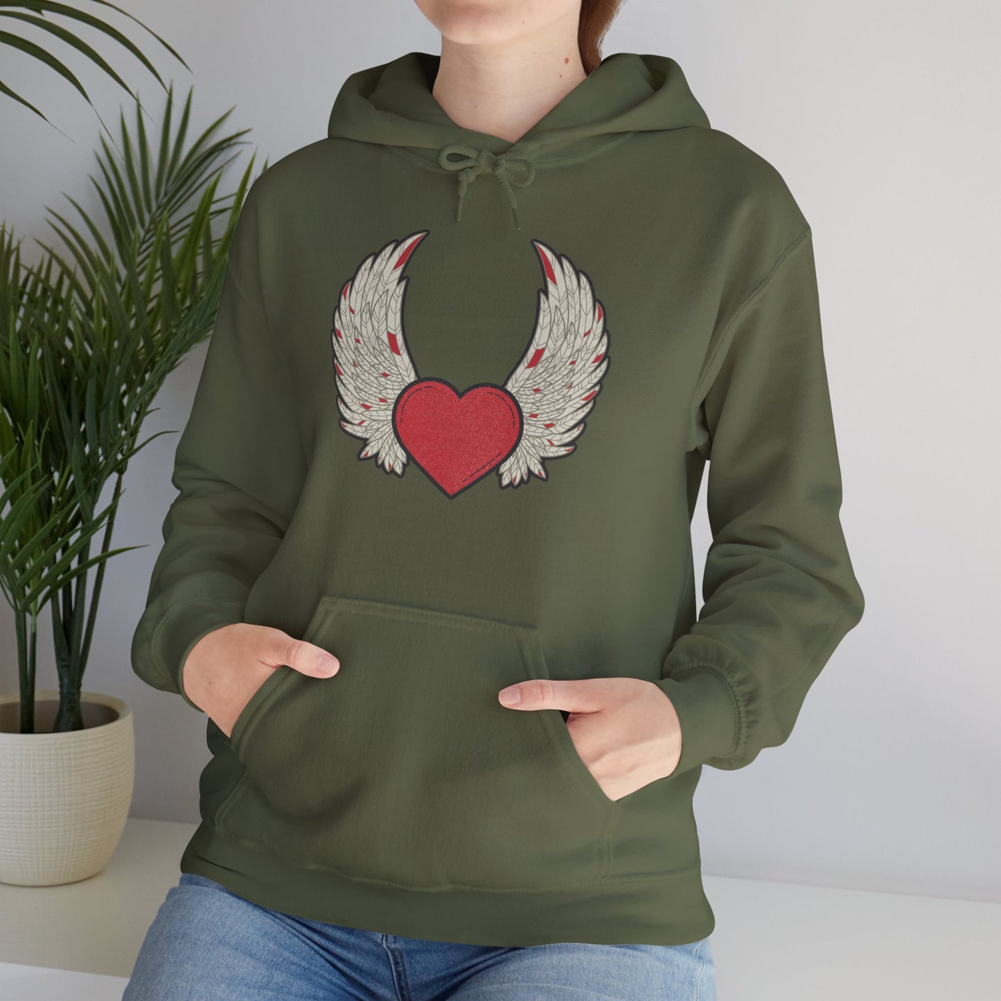 ❤️Heart Wings Hoodie – Love in Flight 🌟✨