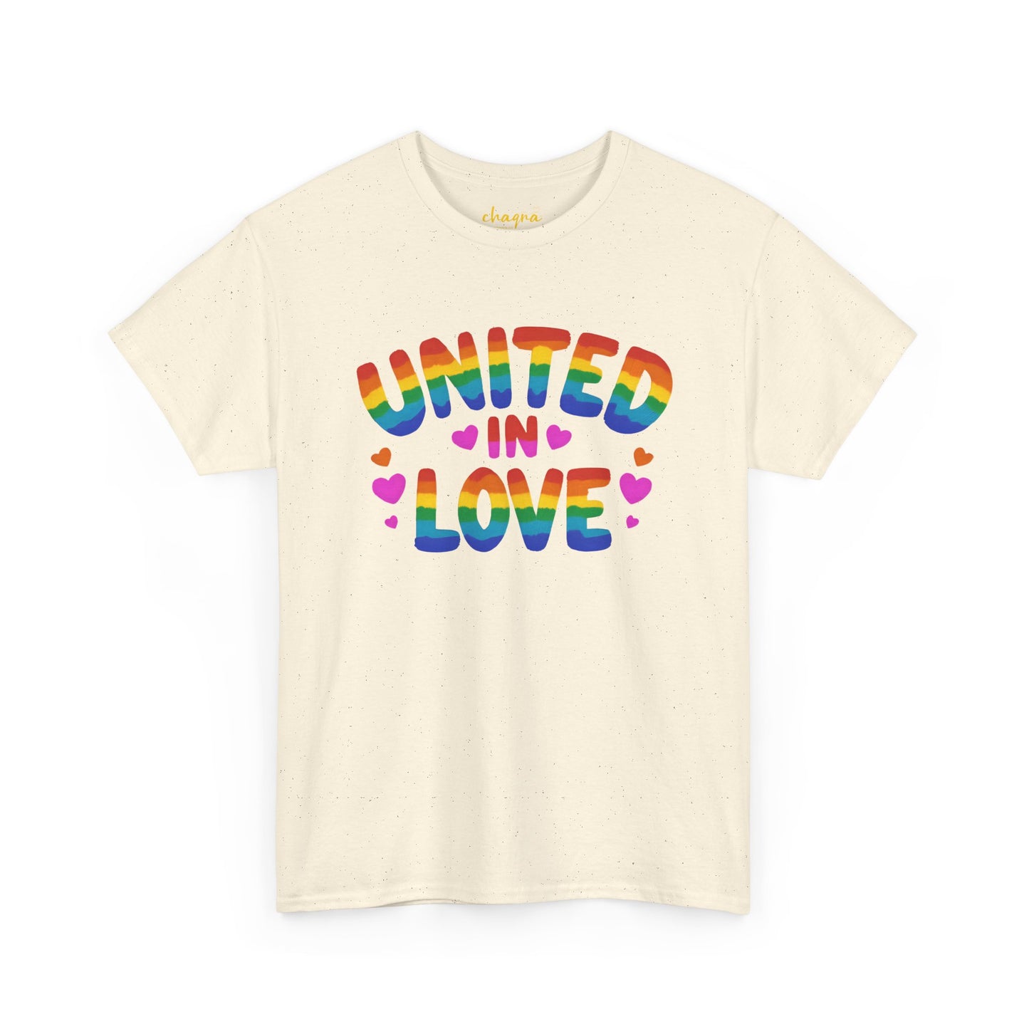 🌈 UNITED IN LOVE — Chaqra Heartwave Tee