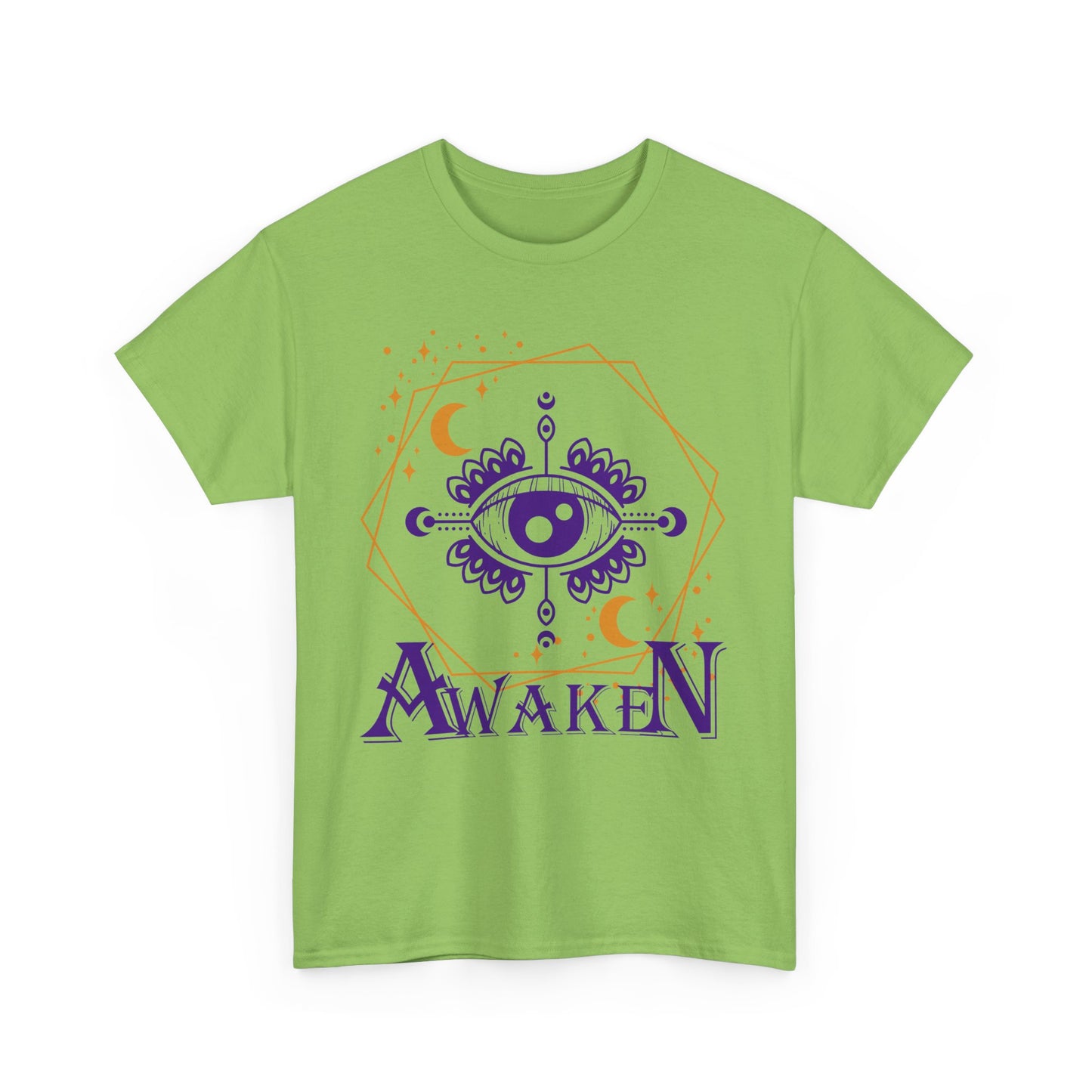 "Awaken" - "Third Eye" - Spiritual Heavy Cotton Tee