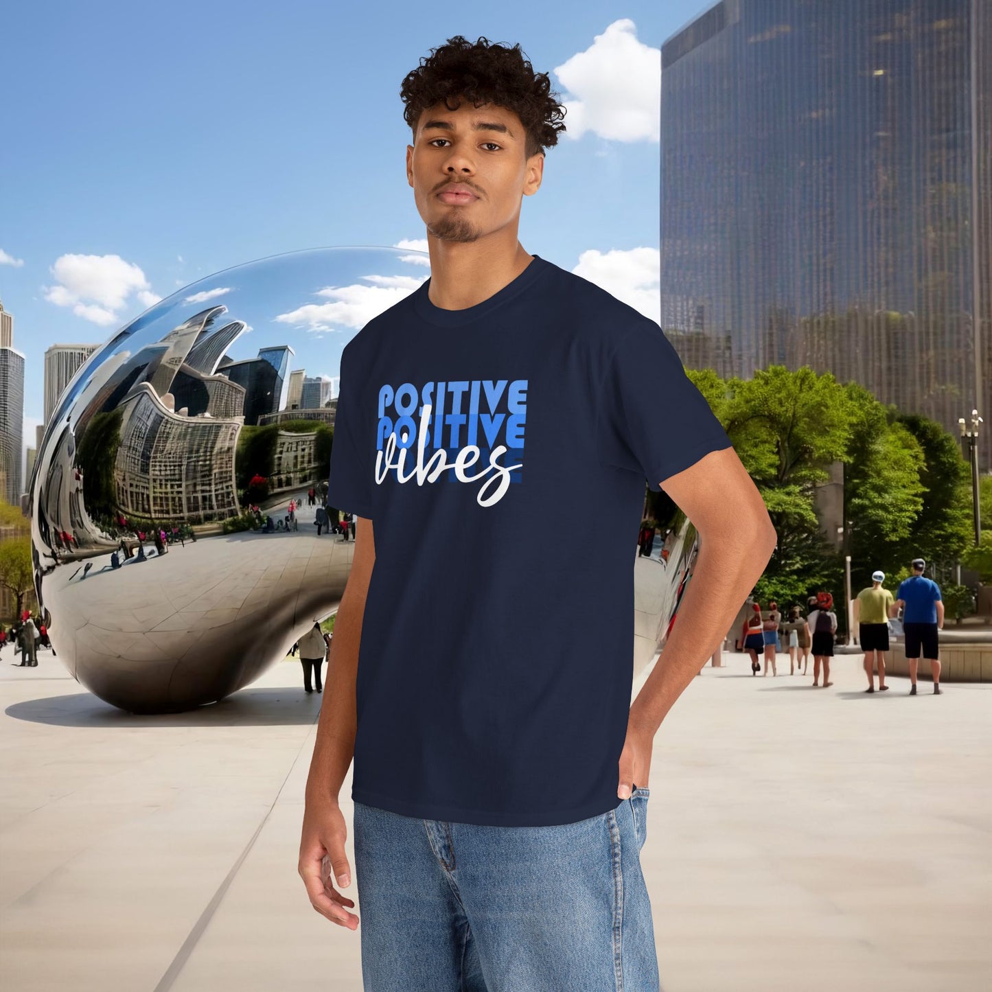 ⚡ POSITIVE FREQUENCY — Menaste™ T-Shirt