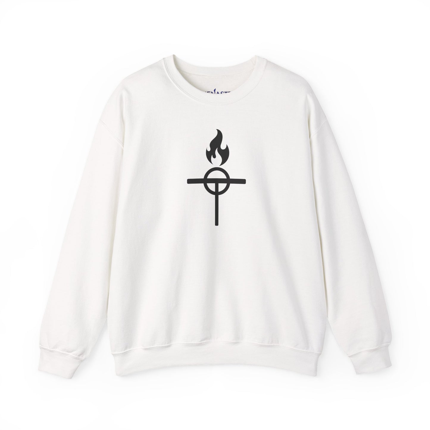 ⚔️ The Warrior Monk Sigil — Menaste Crewneck Sweatshirt (Monastic Edition)