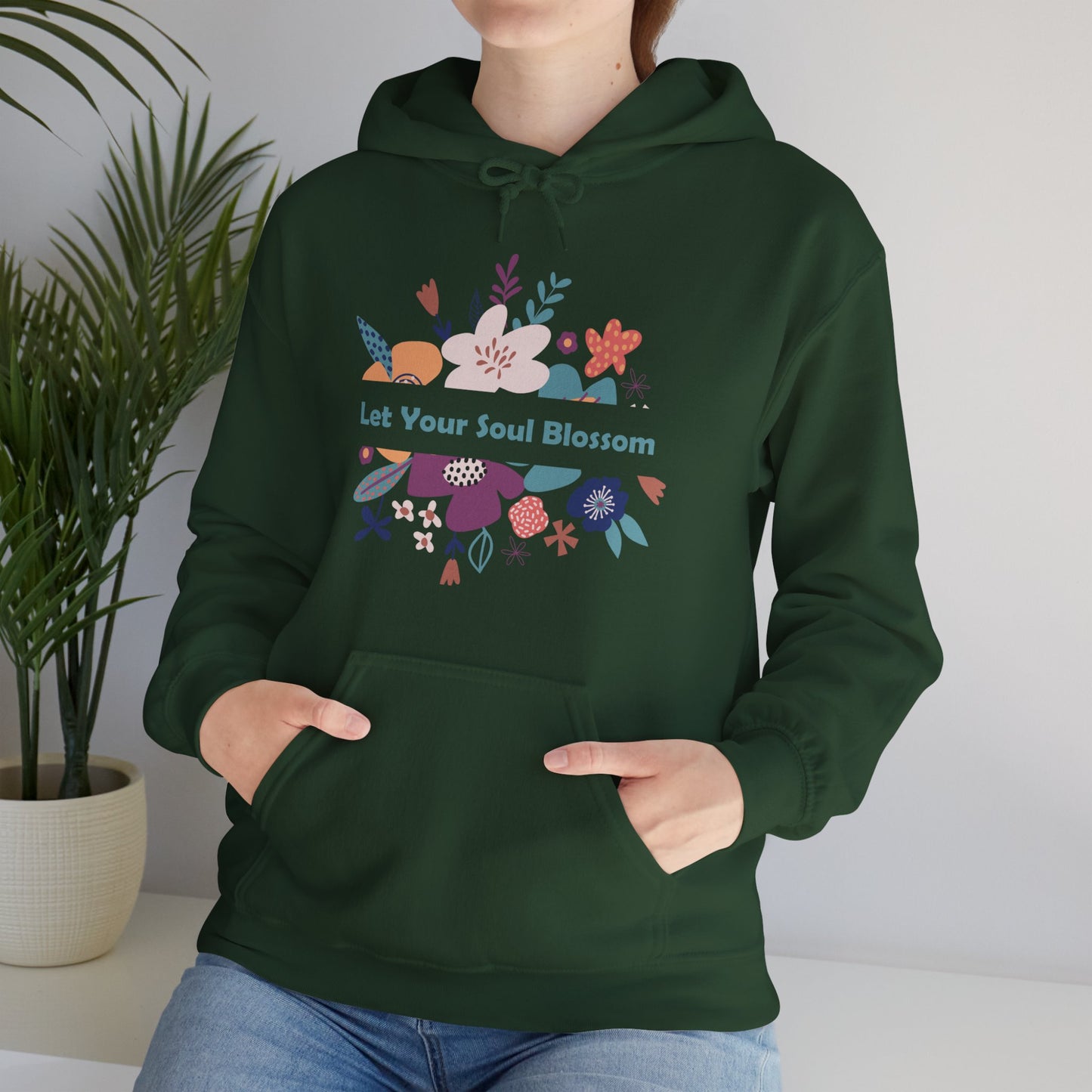 🌸Let Your Soul Blossom Hoodie🌿💮