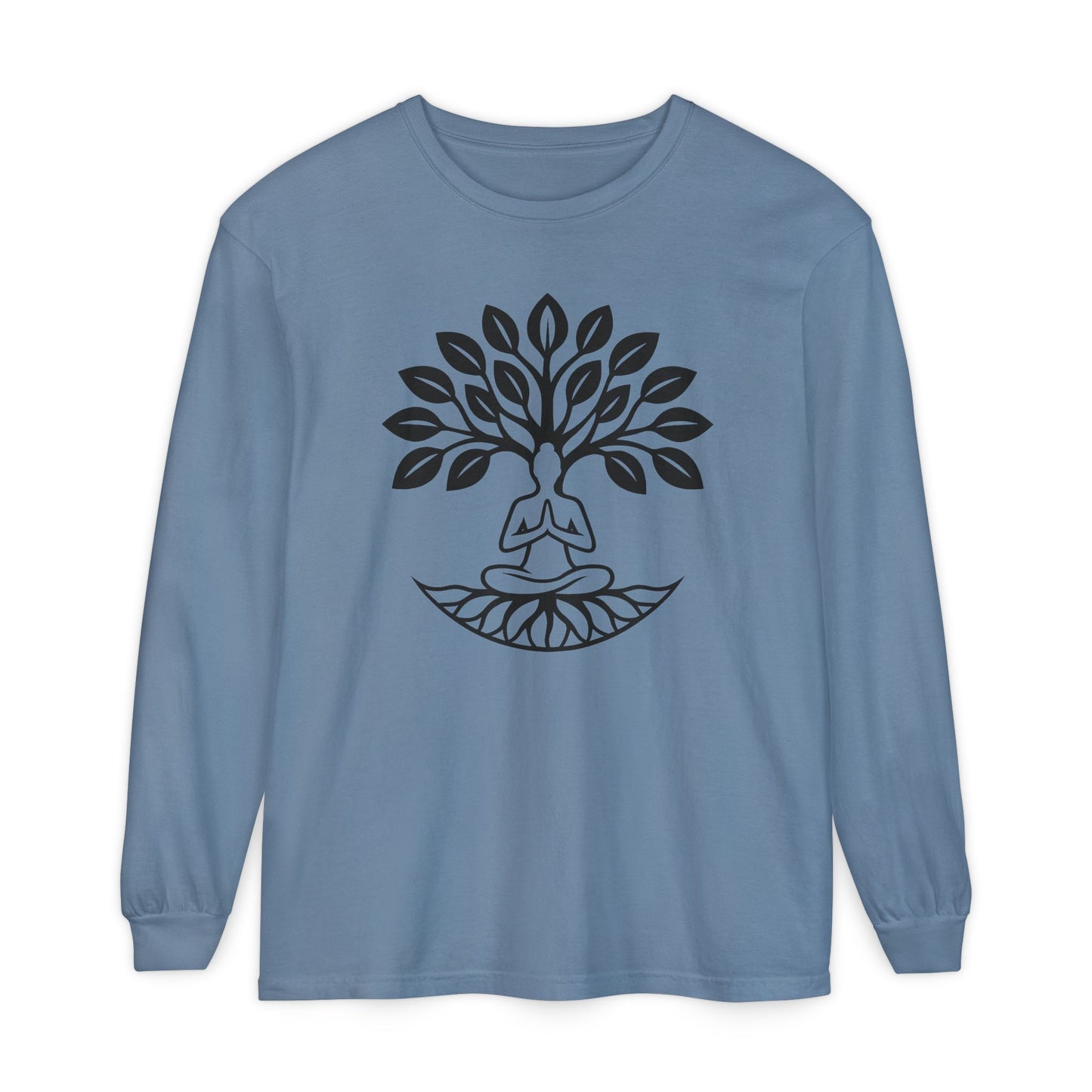 🌳Rooted in Stillness - Tree of Self - Long Sleeve Tee