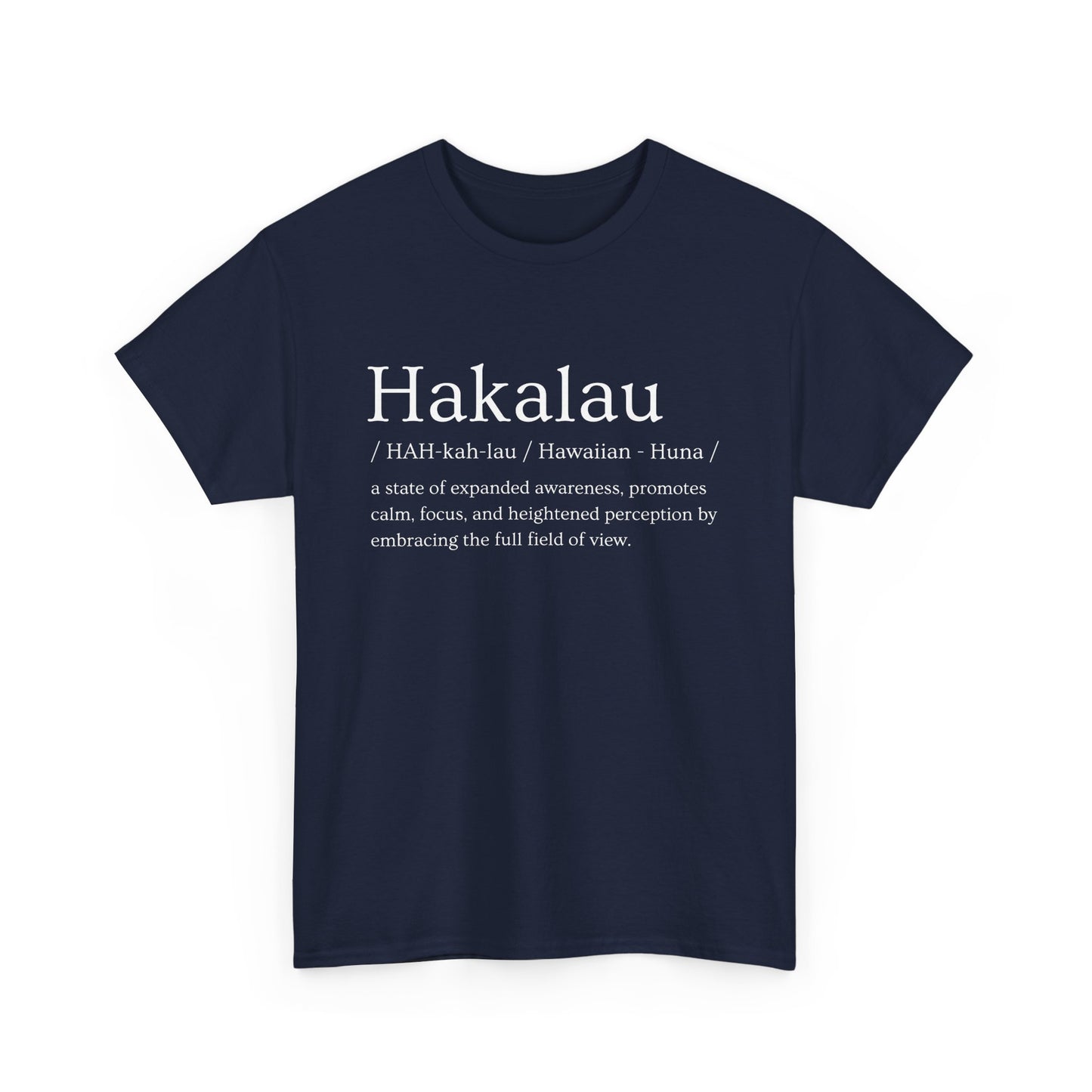 🌴Hakalau Awareness Heavy Cotton Tee - Expand Your Focus