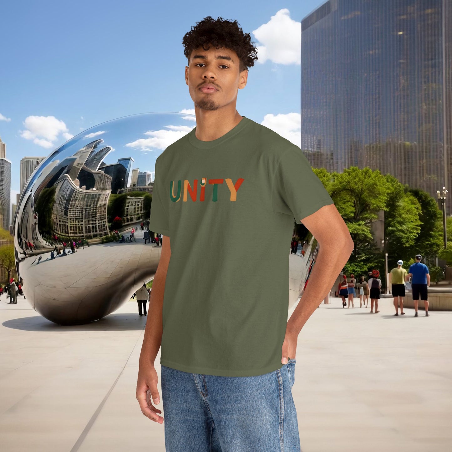 🌍 Menaste “UNITY” Tee — One Breath. One Tribe.