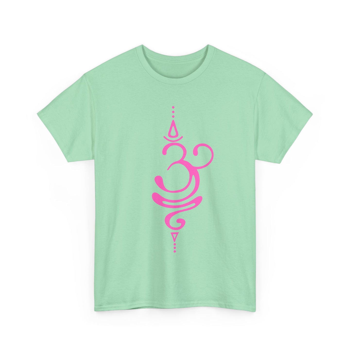 “OM Essence” Heavy Cotton Tee - The Sacred Sound of Serenity