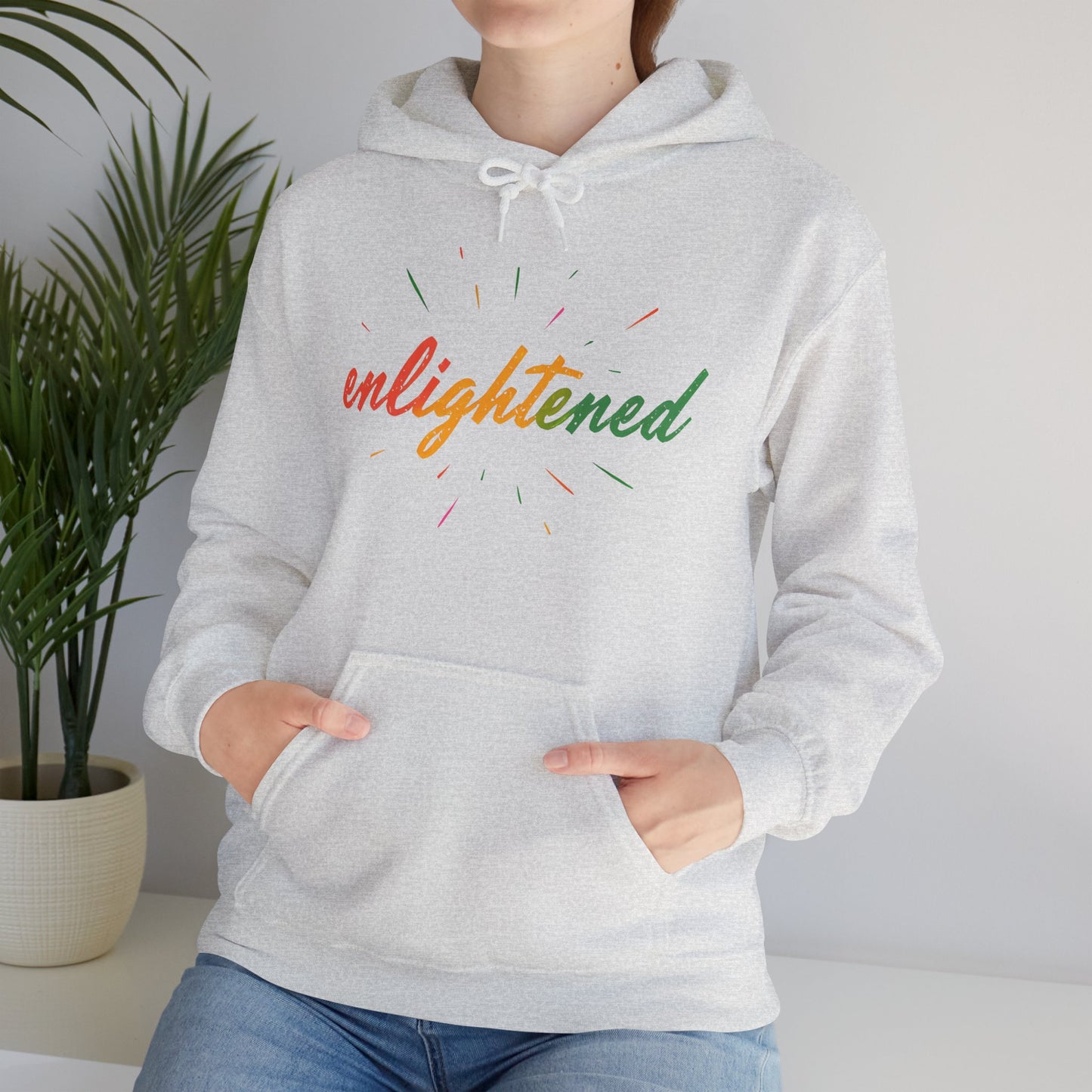 🌈ENLIGHTENED Hoodie — Street Soul Meets Higher Vibes✨🔥