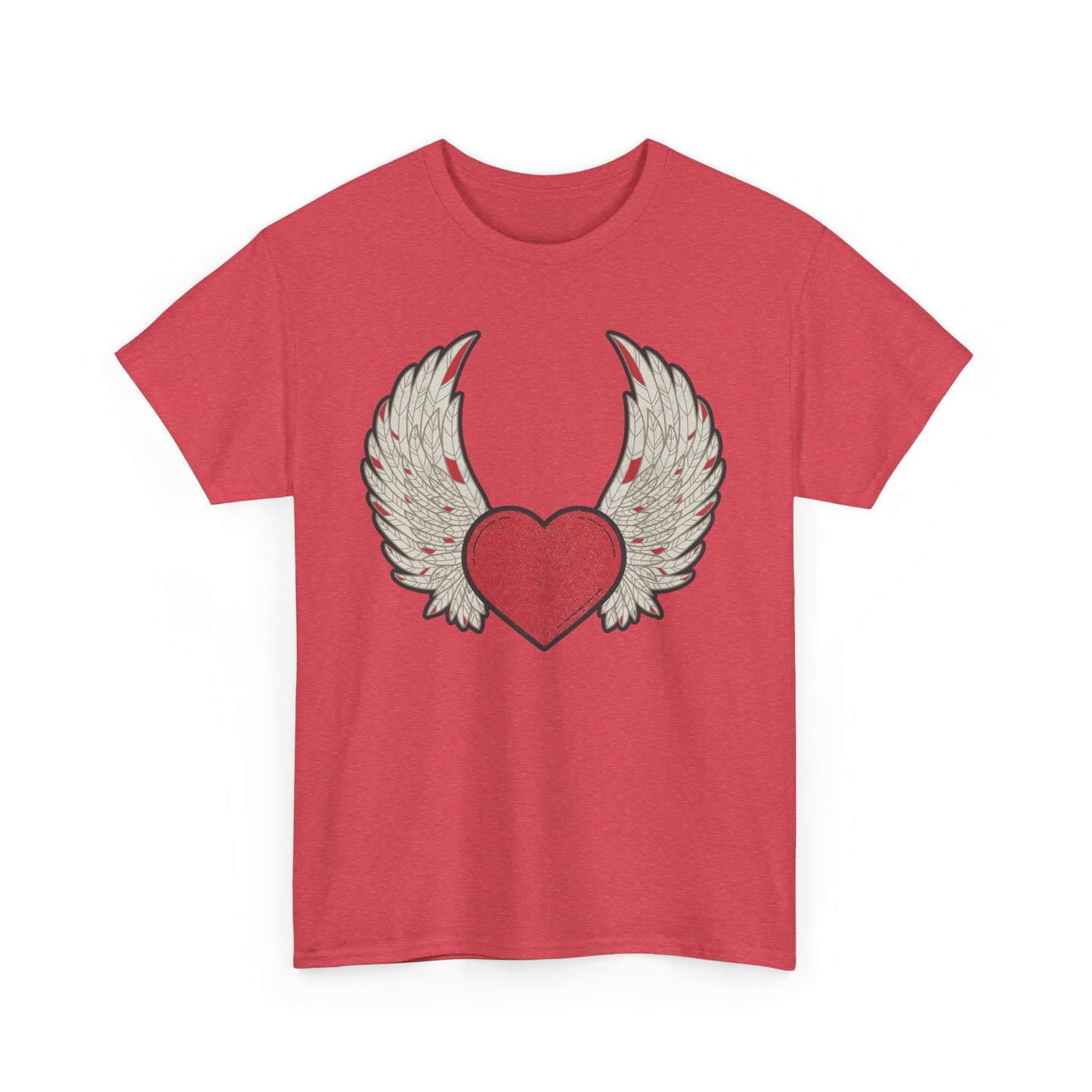 💖"Wings of the Heart" Heavy Cotton Tee - Let Love Soar