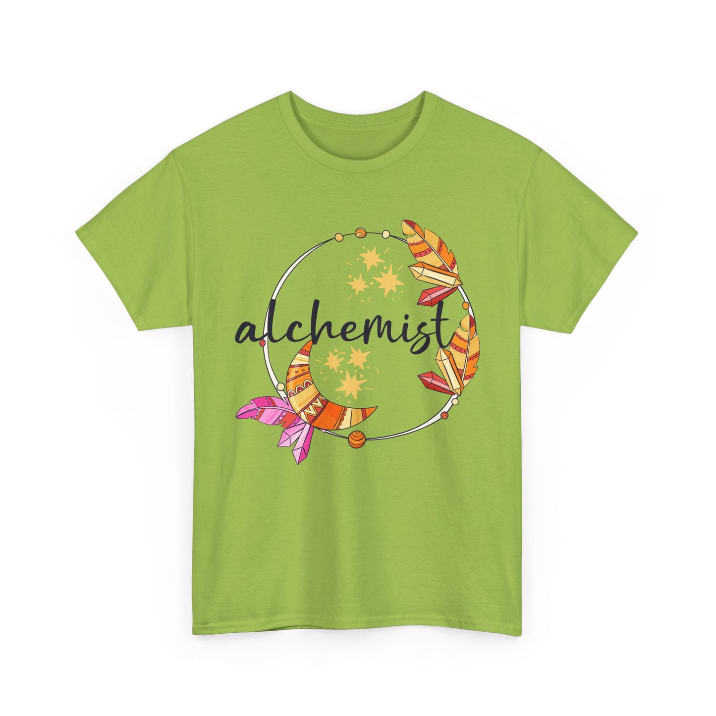 "Alchemist of the Soul" - Boho Style Heavy Cotton Tee