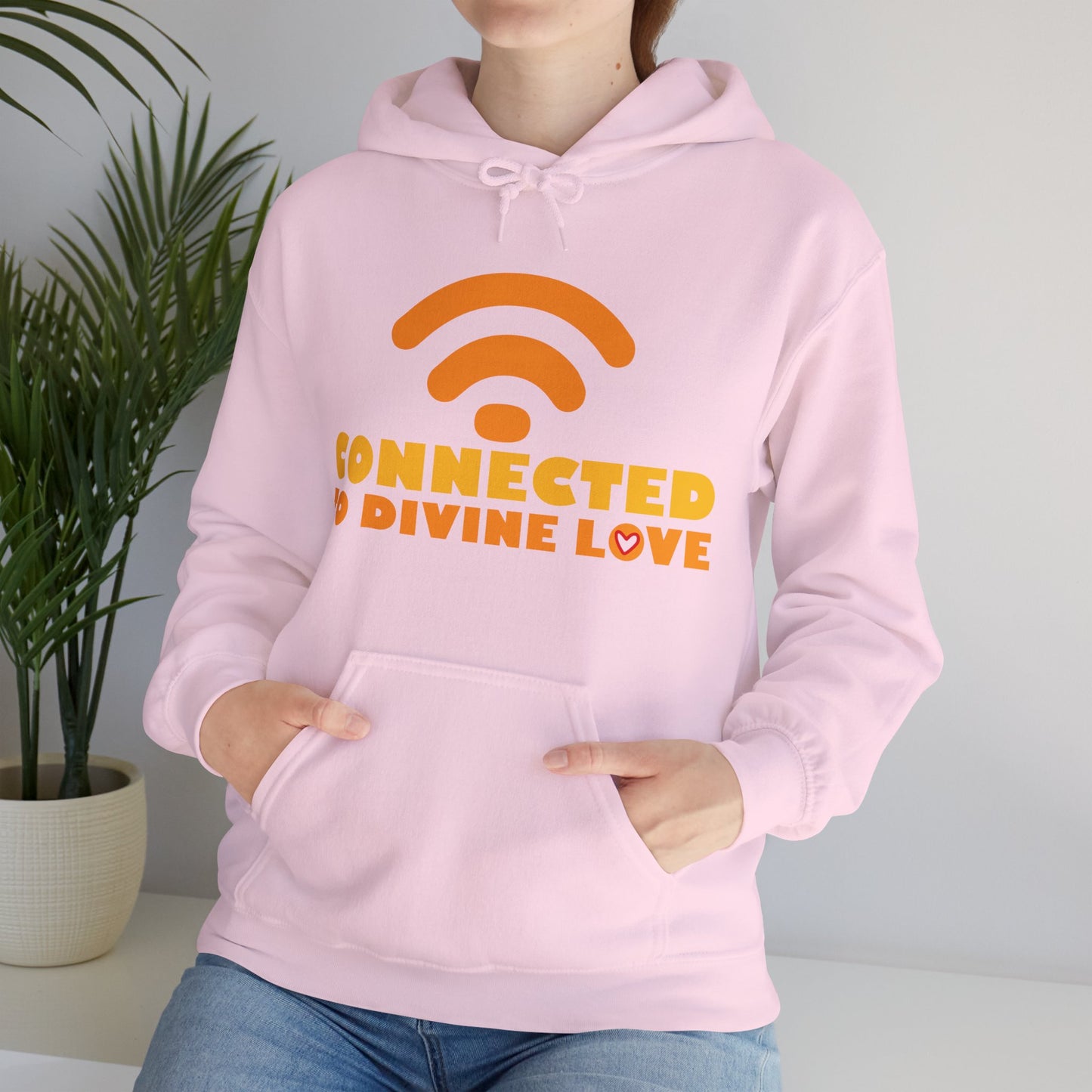 🌐💖Connected to Divine Love Hoodie🌐💖