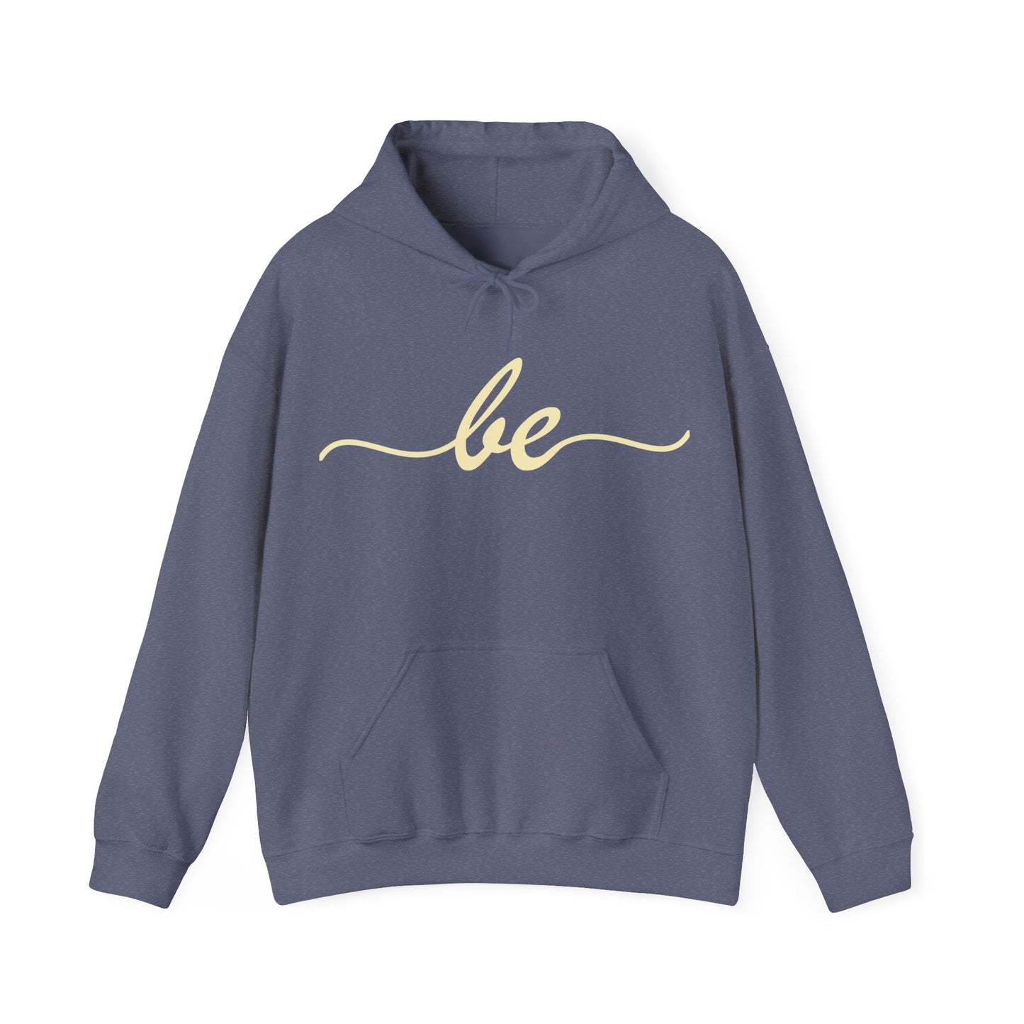 ✨"BE" - A Minimalist Mantra for the Soul Hooded Sweatshirt🌿💫