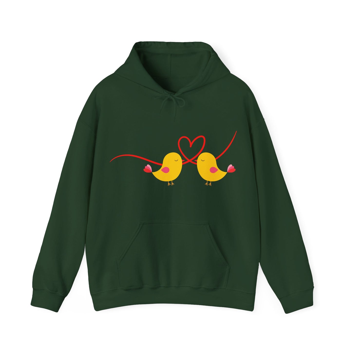 🕊️“Two Souls, One Heart” Hoodie – A Cozy Embrace of Love & Connection
