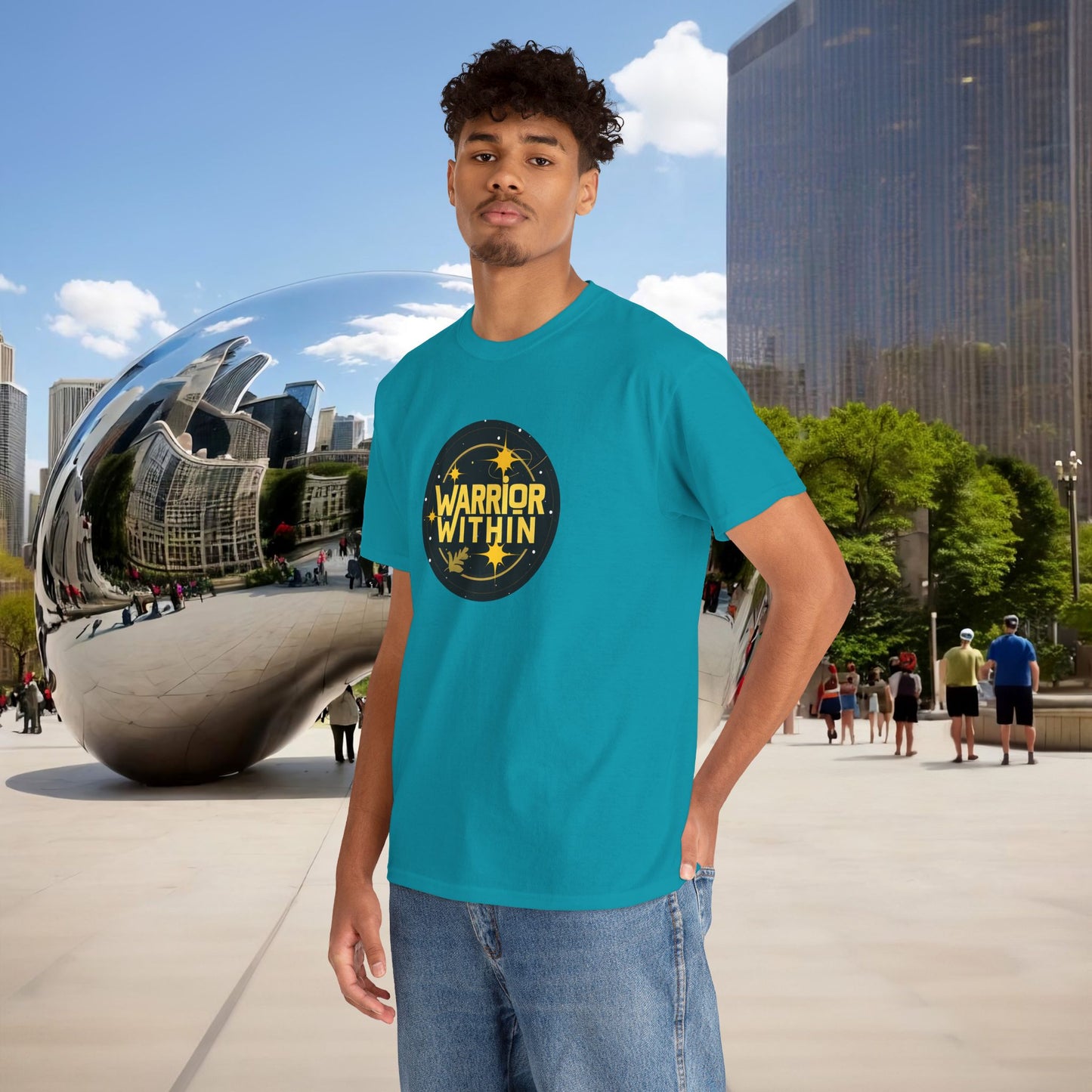 ⭐🔥 Menaste “Warrior Within” Tee — The Inner Strength Edition