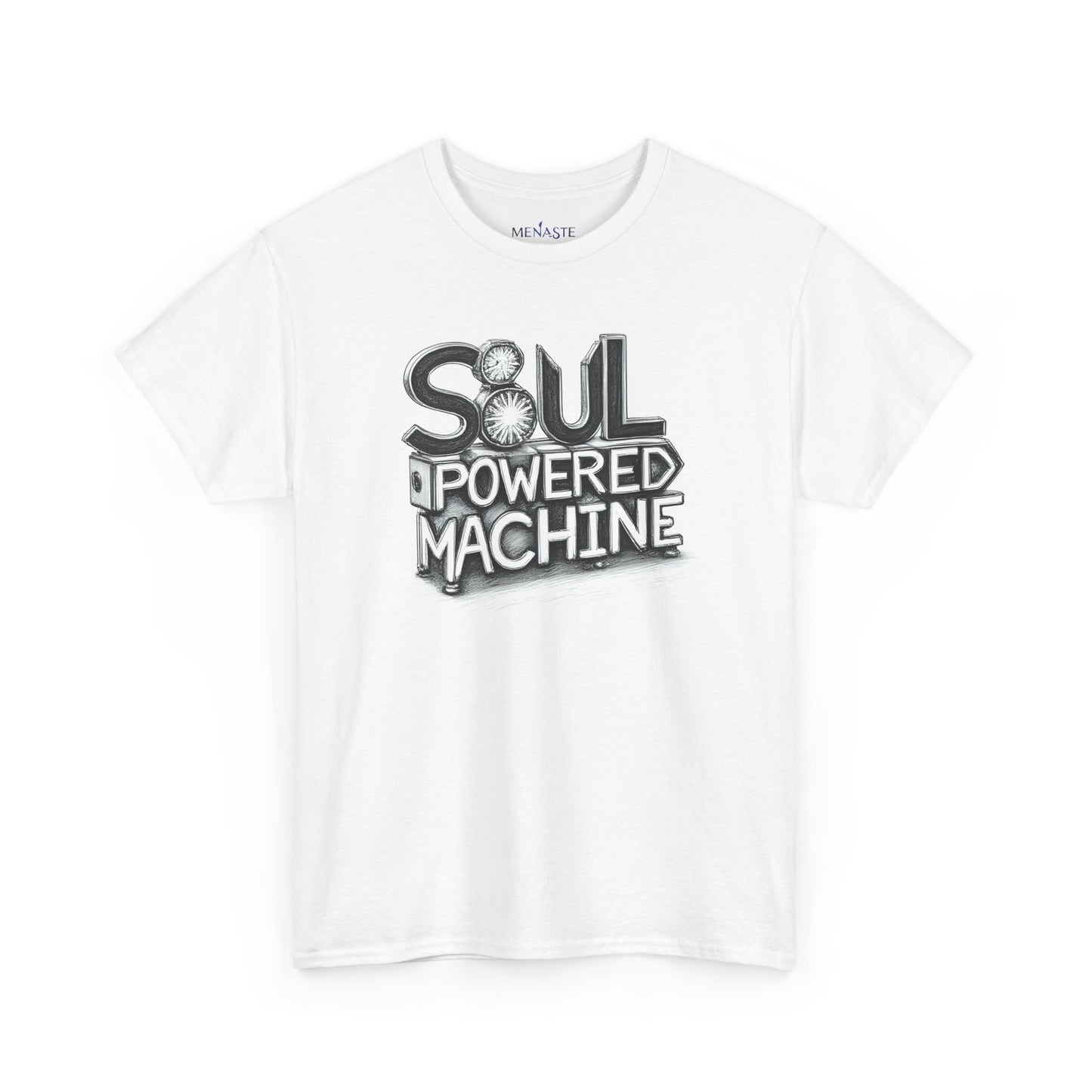 ⚙️ Menaste “Soul Powered Machine” Tee