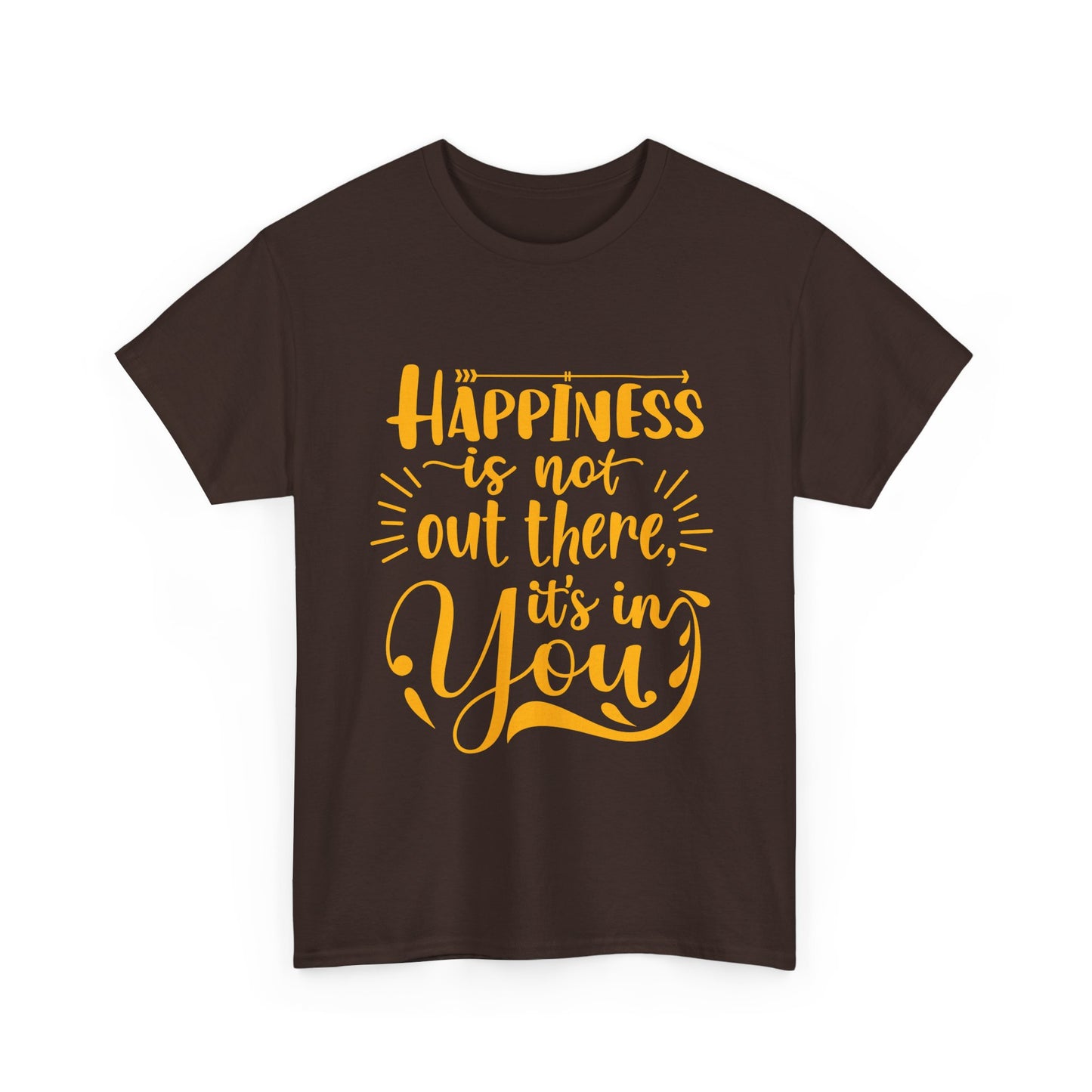 Happiness Within Heavy Cotton Tee - Wear Your Joy