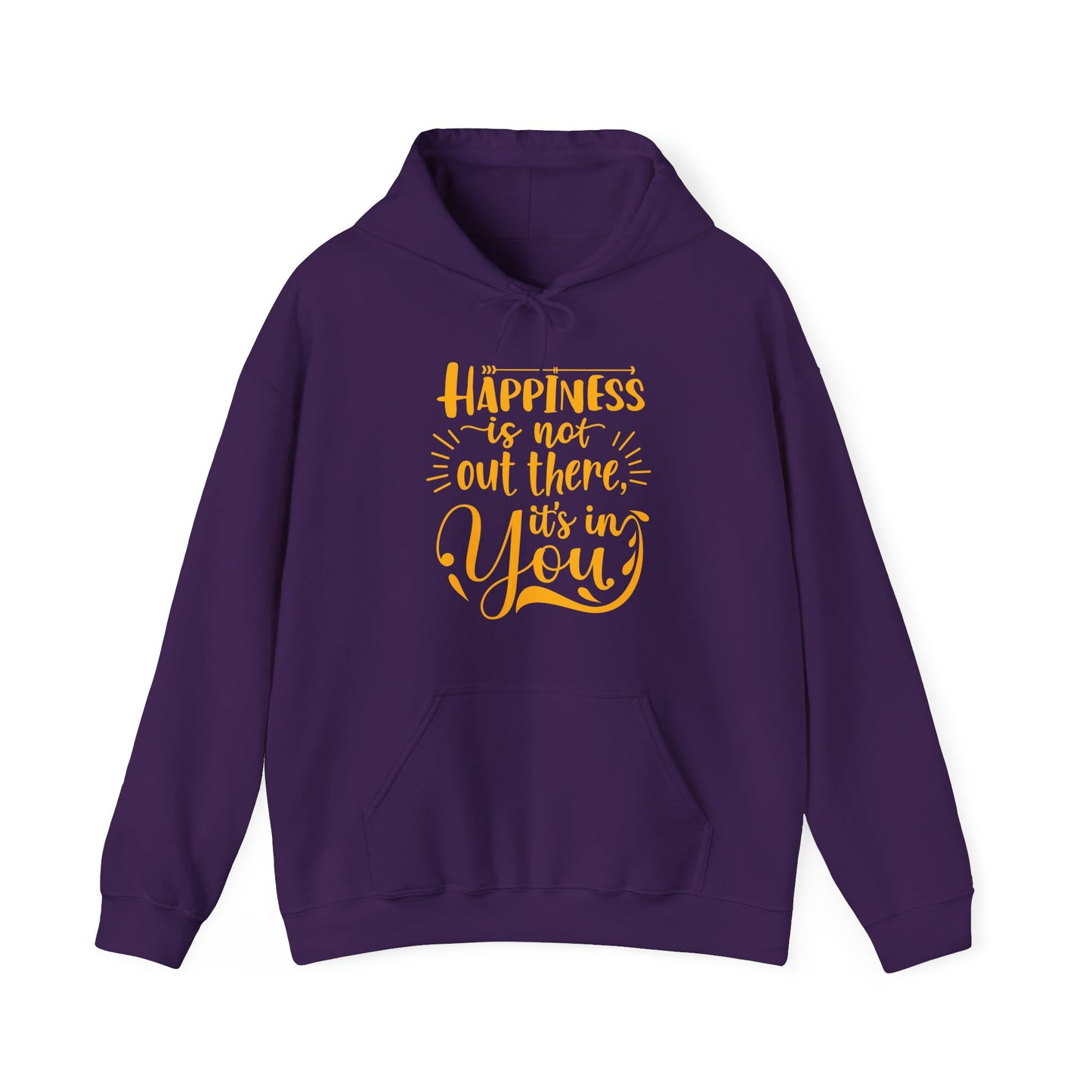 Happiness Is Within Hoodie – Mindful Comfort & Inner Joy🌿🌞✨