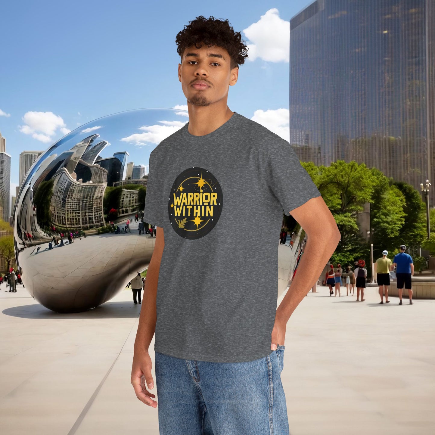 ⭐🔥 Menaste “Warrior Within” Tee — The Inner Strength Edition