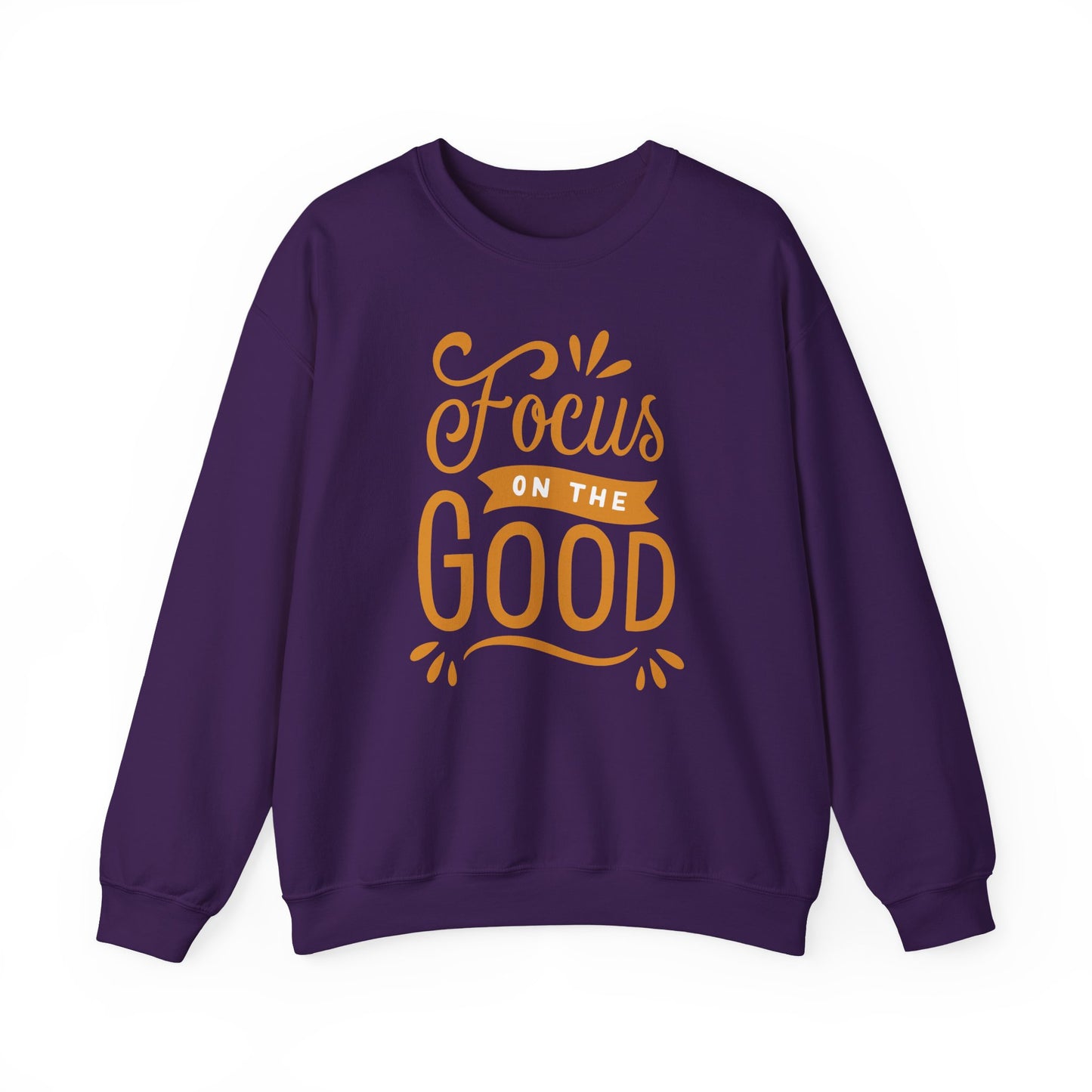 🌼Focus on the Good - Wearable Light for the Soul Crewneck Sweatshirt