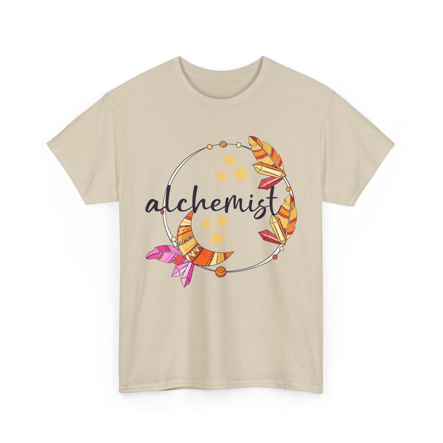 "Alchemist of the Soul" - Boho Style Heavy Cotton Tee