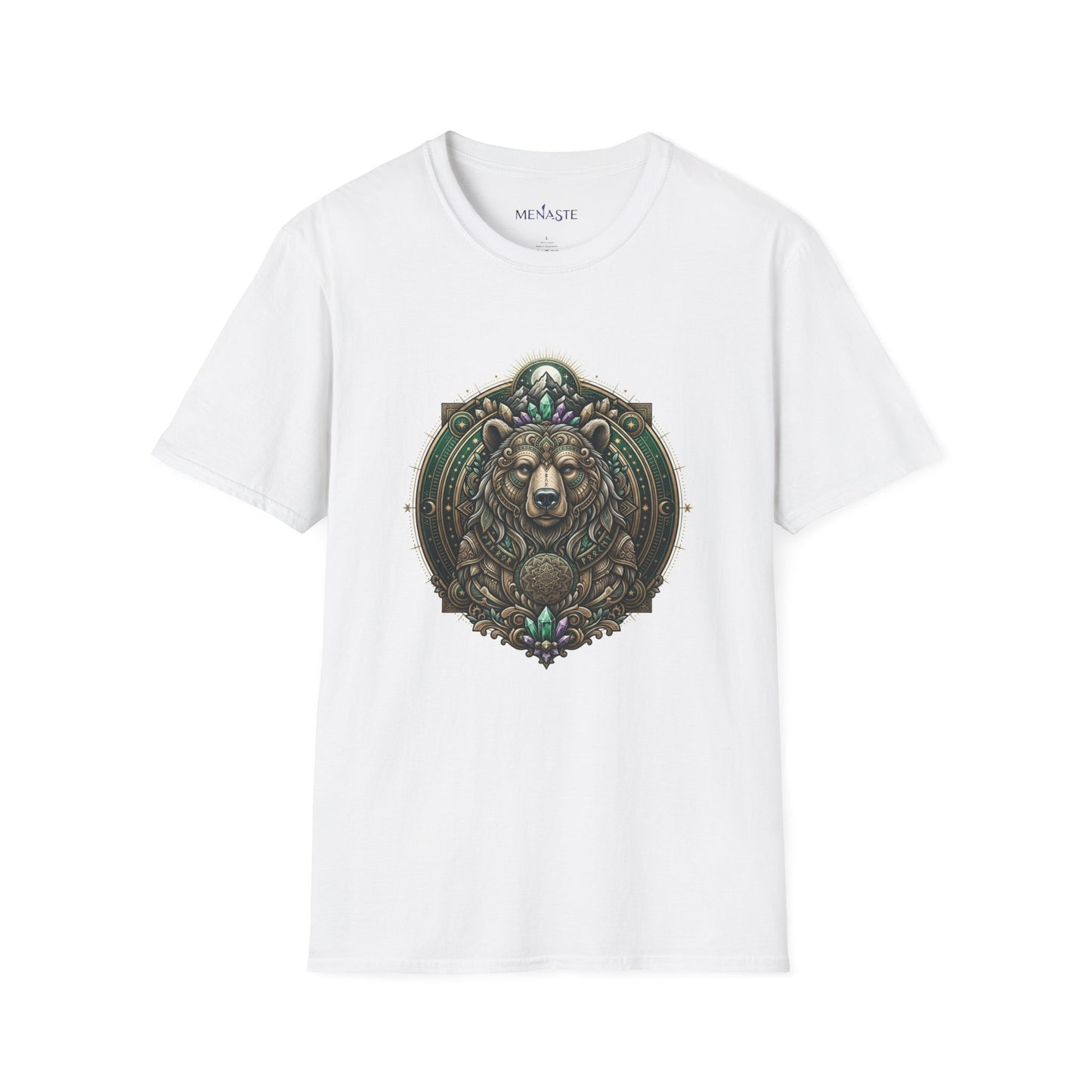 REGNUM COLLECTION ::  Nature-Inspired Bear Graphic Tee