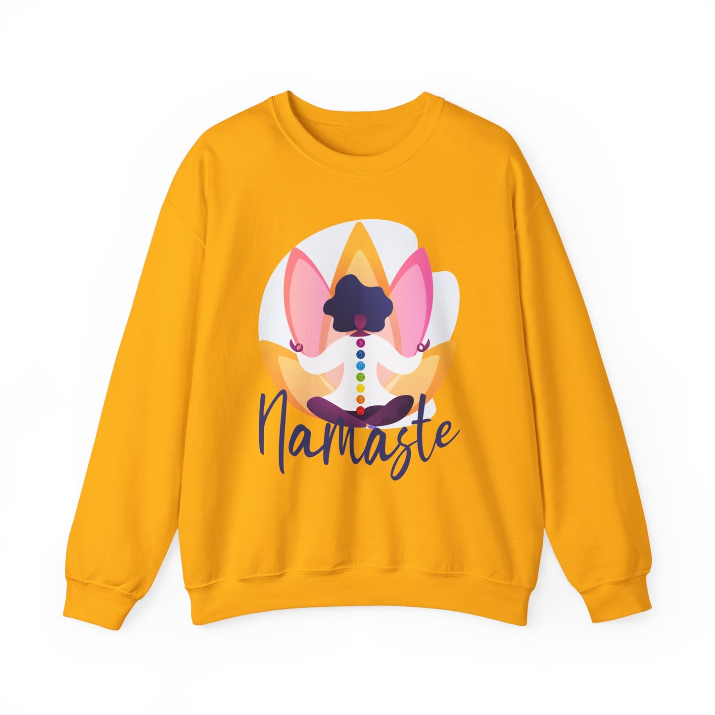 🌸Rooted Light - Namaste Chakra Crewneck Sweatshirt