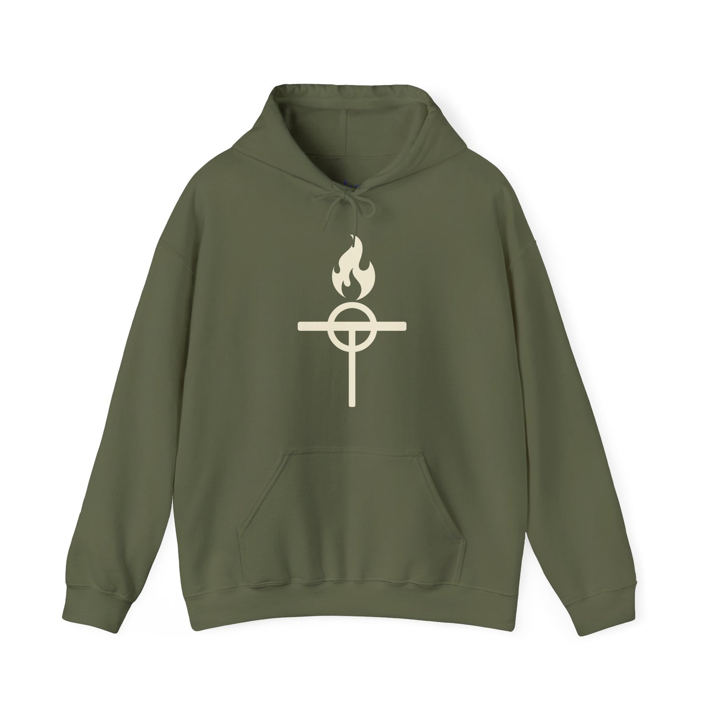 ⚔️ The Warrior Monk Sigil Hoodie - Menaste Monastic Edition