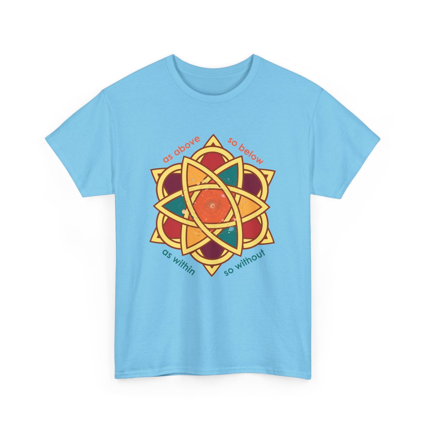 As Within, So Without – Sri Yantra Heavy Cotton Tee