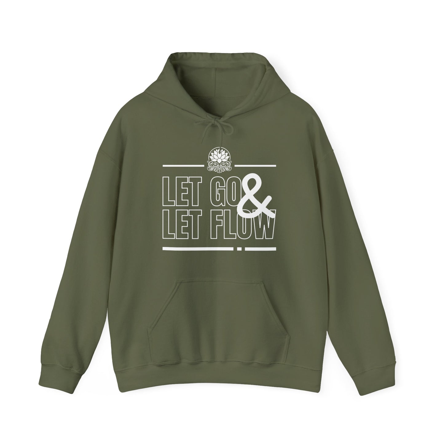 🌊Let Go & Let Flow Hoodie – Ease, Softness & Surrender✨🌿🕊️