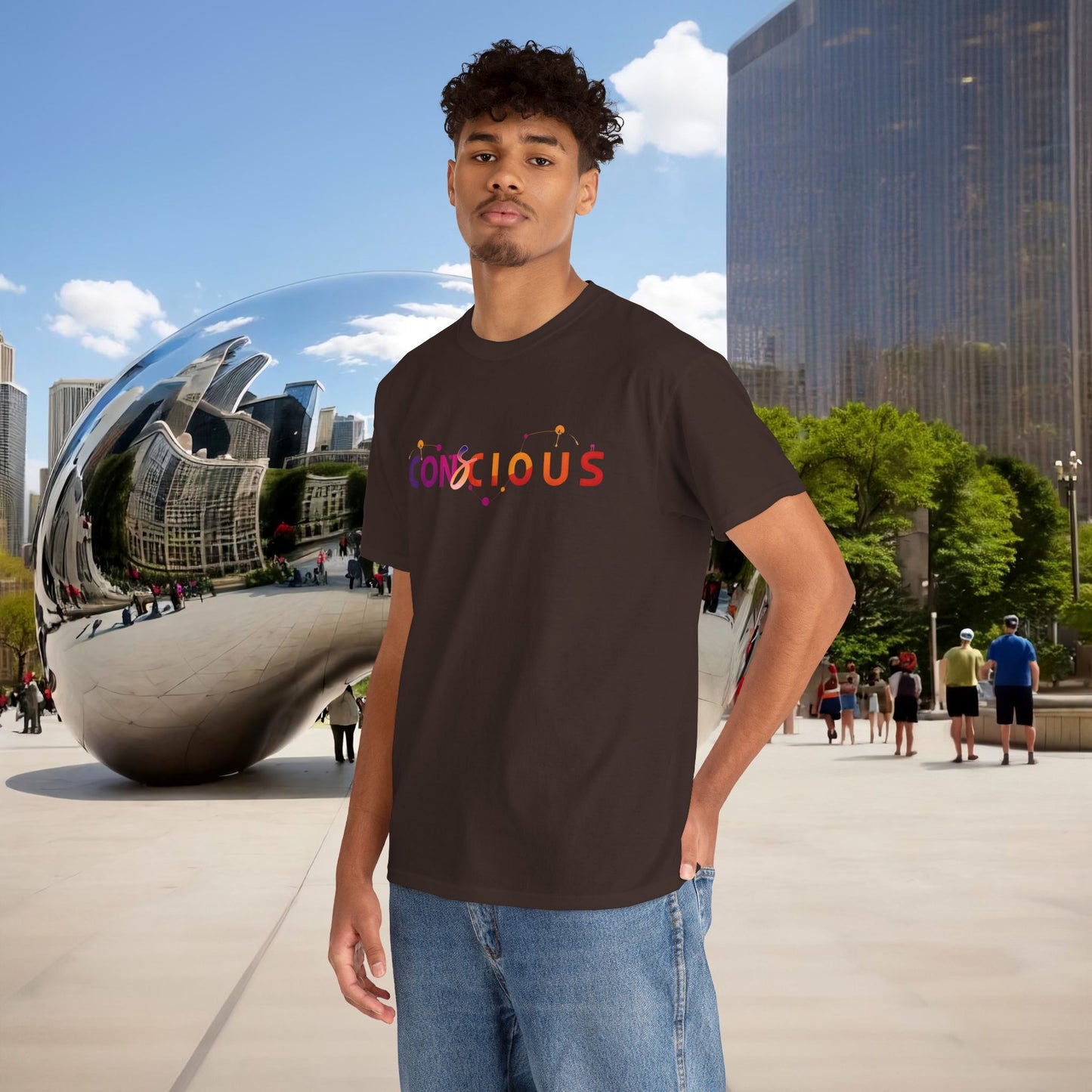 🌙✨ CONSCIOUS — The Presence Menaste T-shirt