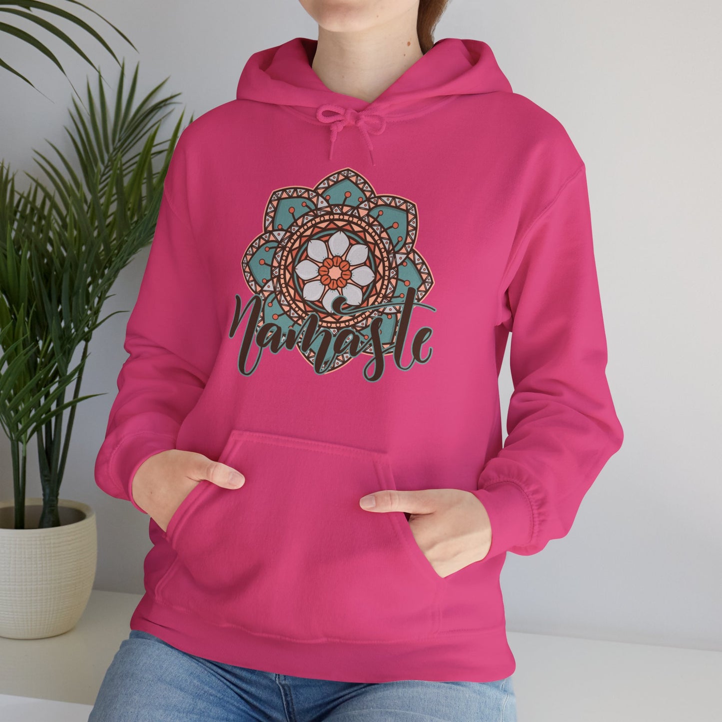 Namaste Hoodie – Wearable Calm & Inner Light🌸🕊️