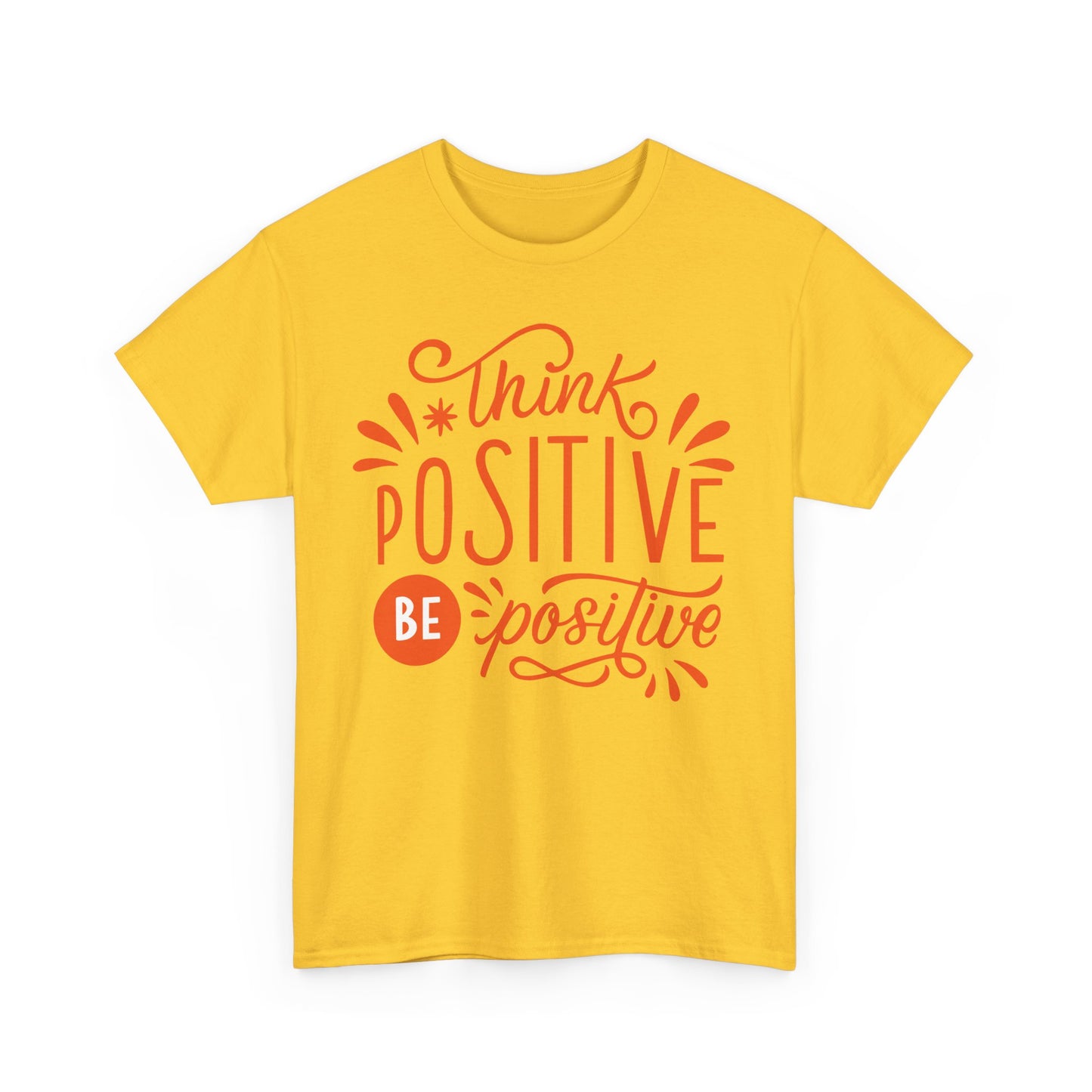 Radiant Mindset Heavy Cotton Tee - Where Thoughts Bloom Into Light