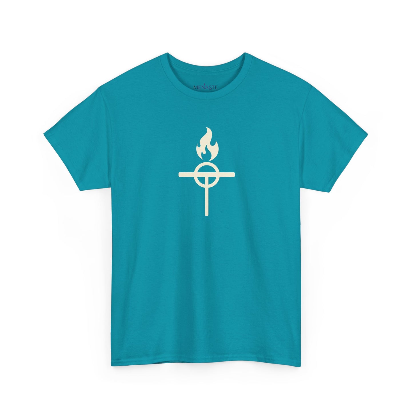 ⚔️ The Warrior Monk Sigil — Menaste Monastic T-Shirt