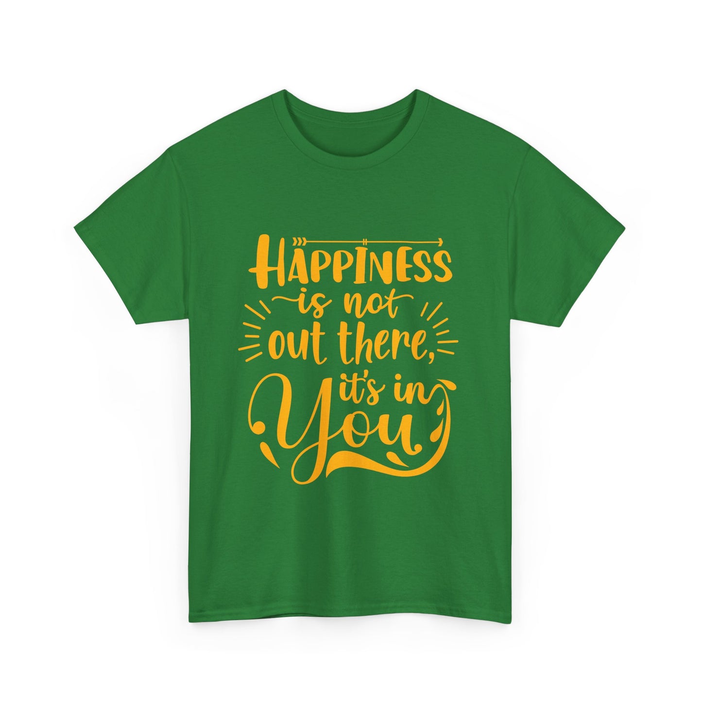 Happiness Within Heavy Cotton Tee - Wear Your Joy