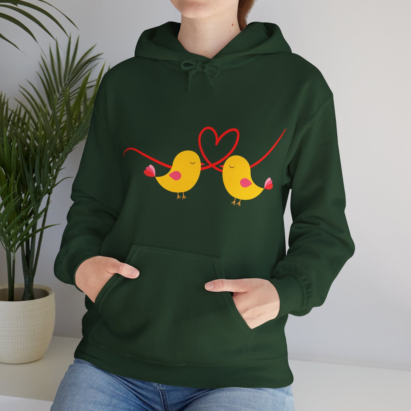 🕊️“Two Souls, One Heart” Hoodie – A Cozy Embrace of Love & Connection