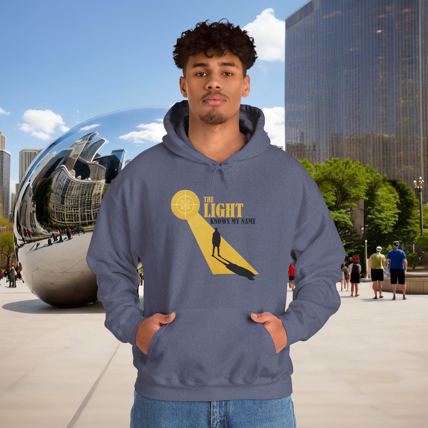 ☀️ THE LIGHT KNOWS MY NAME — Menaste™ Hoodie