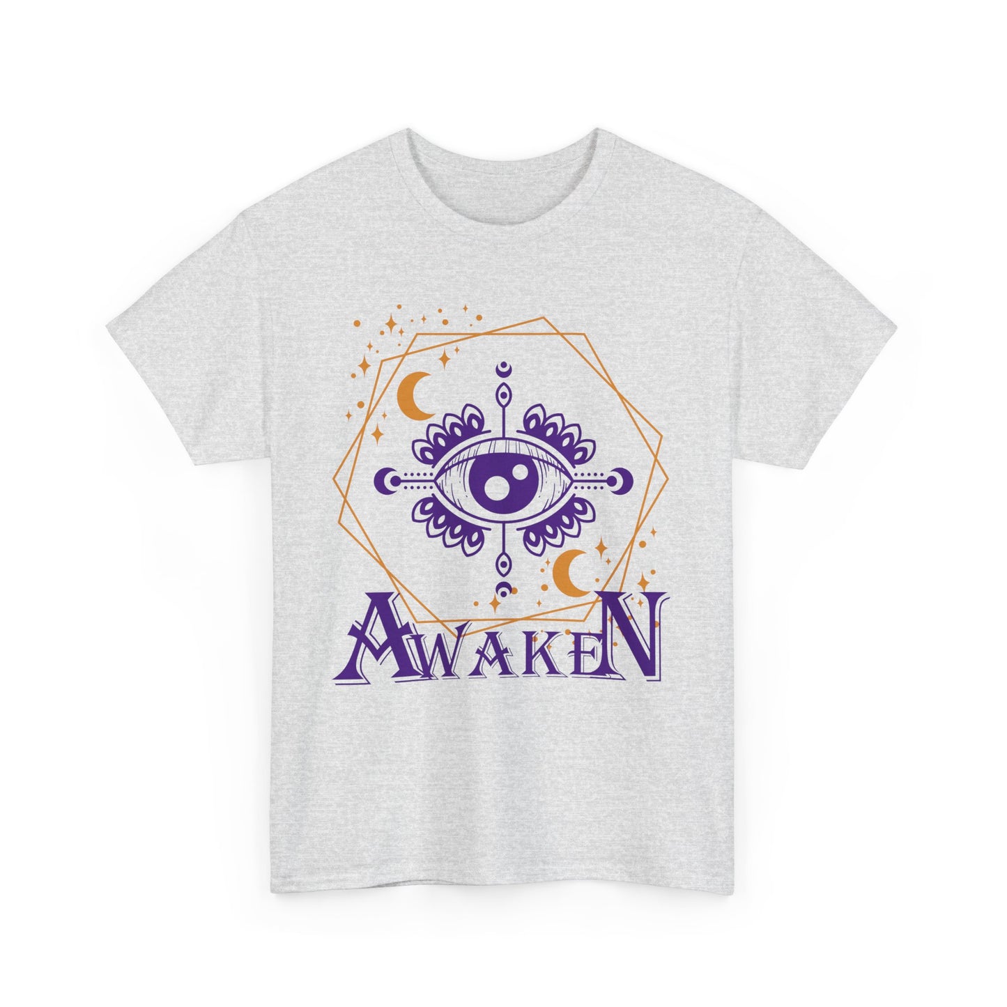 "Awaken" - "Third Eye" - Spiritual Heavy Cotton Tee