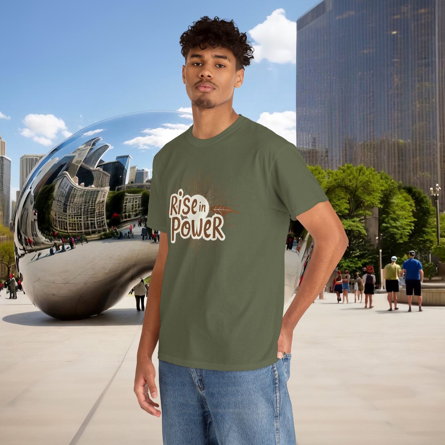 🔥 RISE IN POWER — Menaste Signature T-Shirt