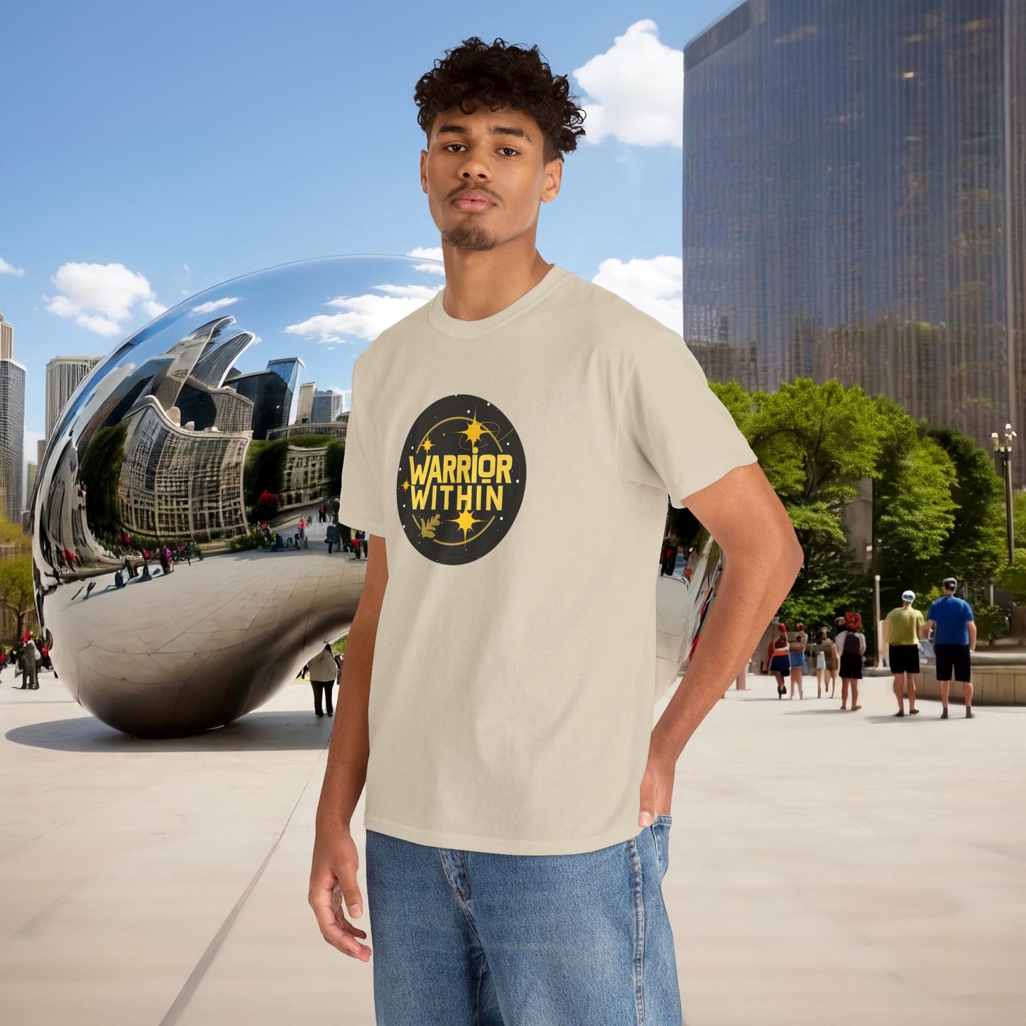 ⭐🔥 Menaste “Warrior Within” Tee — The Inner Strength Edition