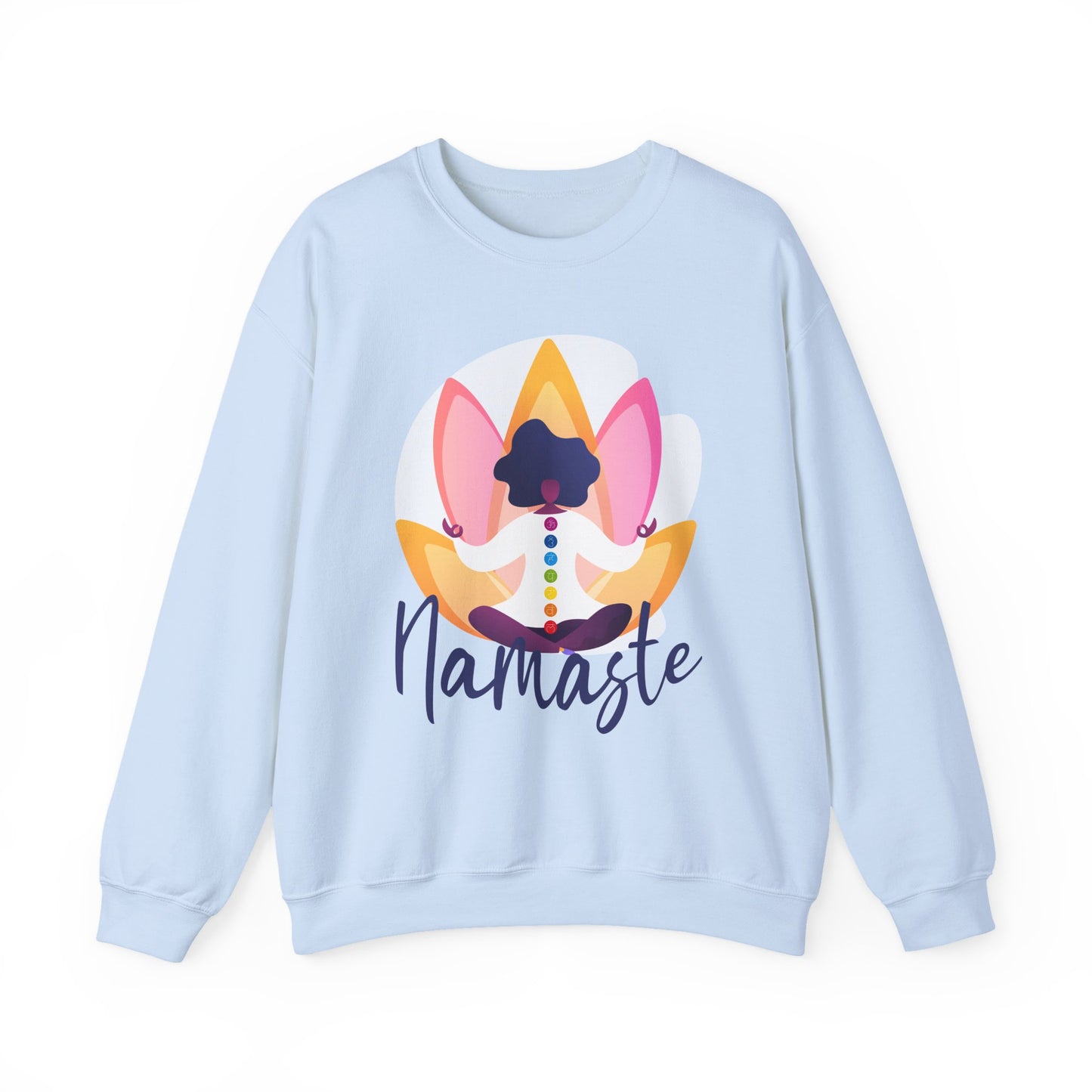 🌸Rooted Light - Namaste Chakra Crewneck Sweatshirt