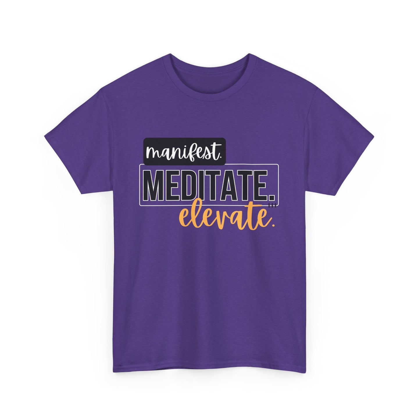 🔮Manifest, Meditate, Elevate Tee - Align, Rise, Repeat