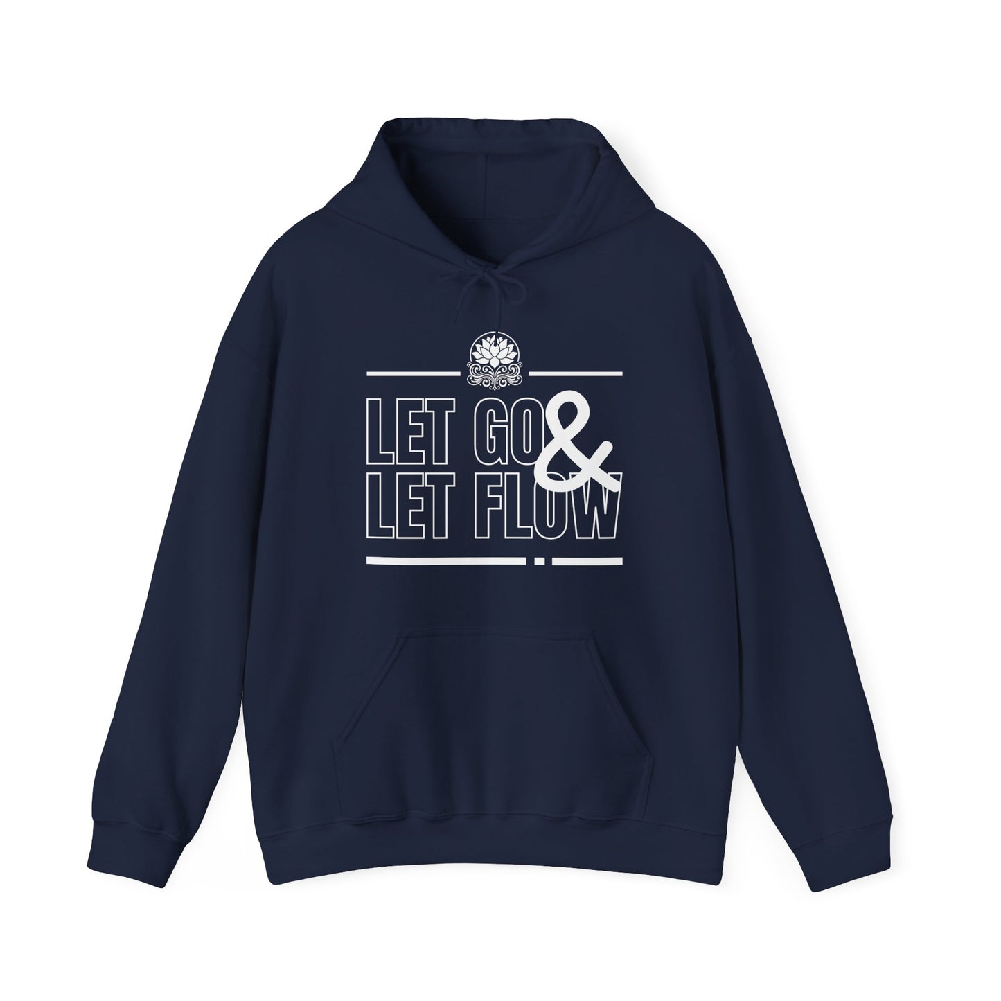 🌊Let Go & Let Flow Hoodie – Ease, Softness & Surrender✨🌿🕊️